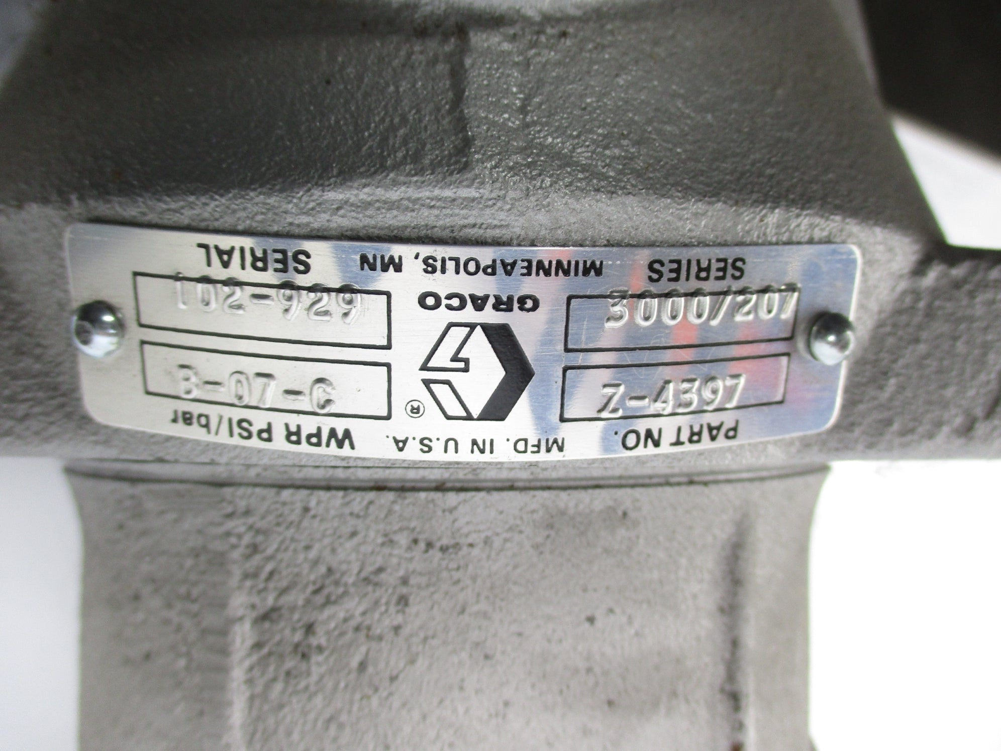 GRACO Z-4397 NSNP