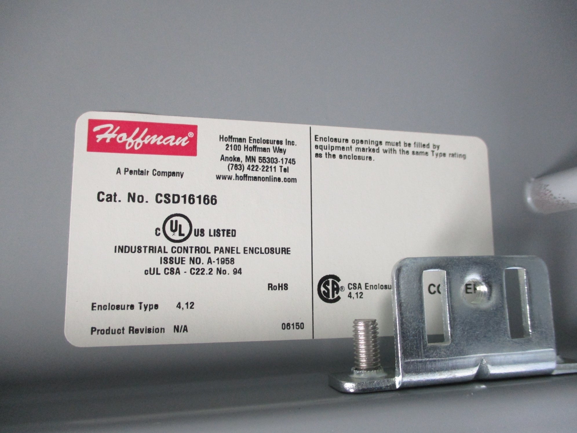 HOFFMAN CSD16166 NSMP