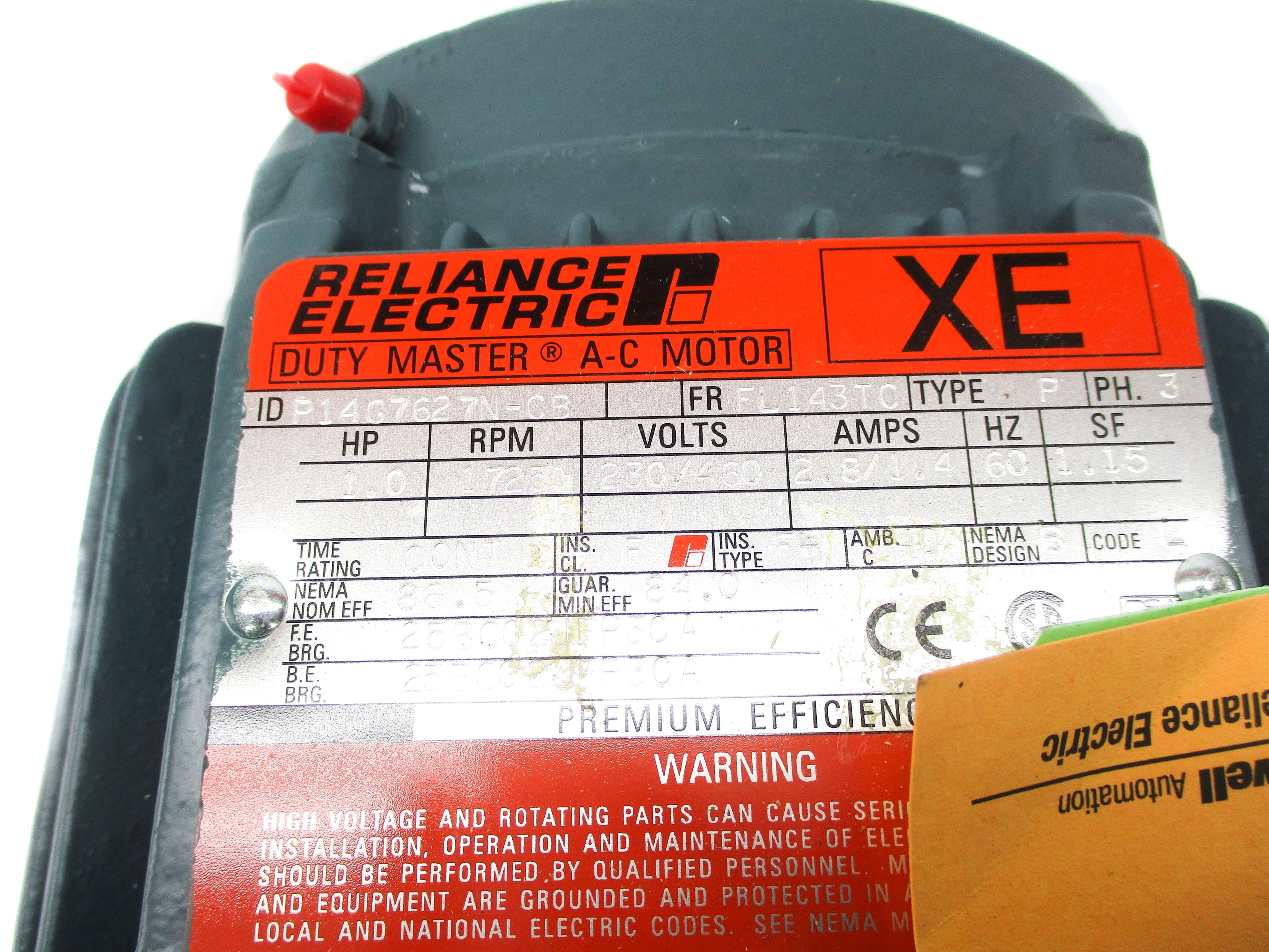 RELIANCE ELECTRIC P14G7627N-CB NSNP