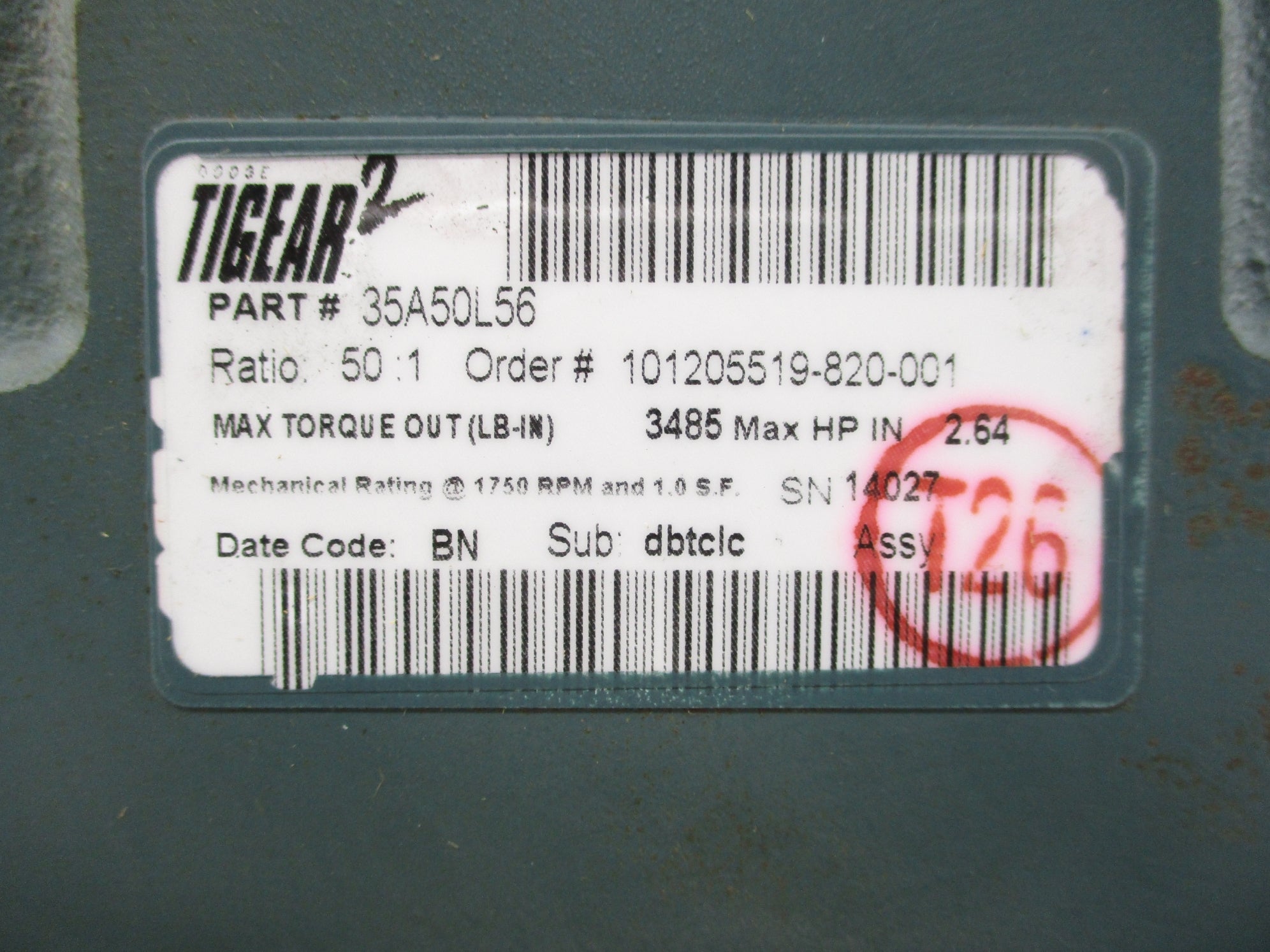 DODGE 35A50L56 NSMP