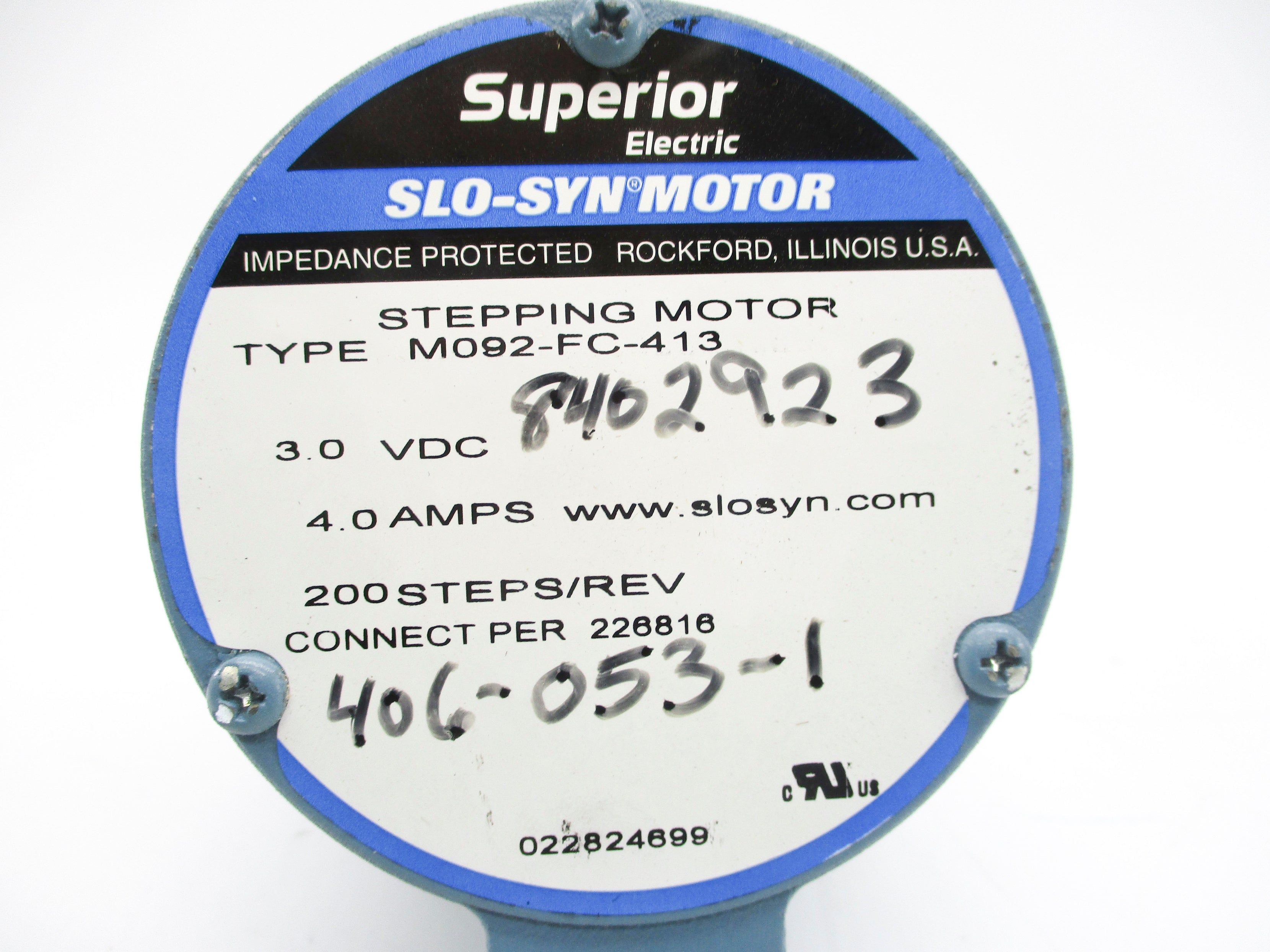SUPERIOR ELECTRIC M092-FC-413 UNMP