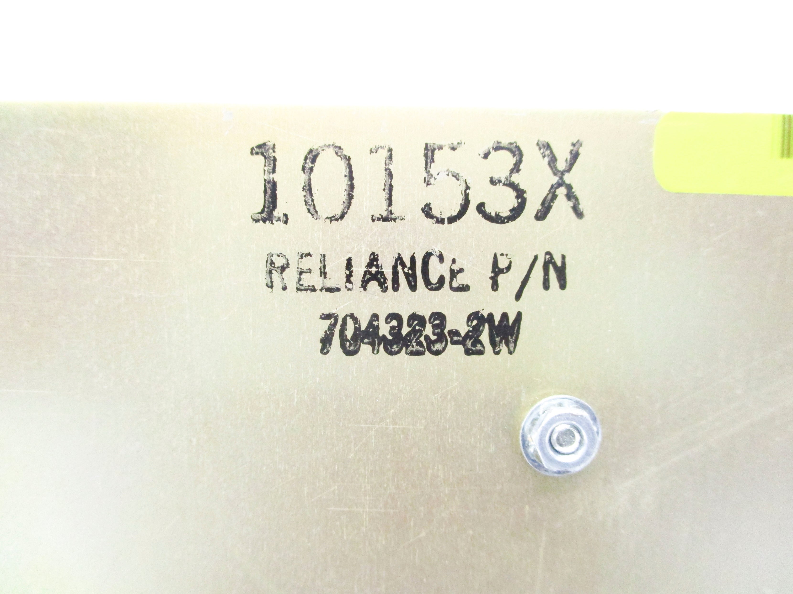 RELIANCE ELECTRIC 704323-2W 10153X UNMP