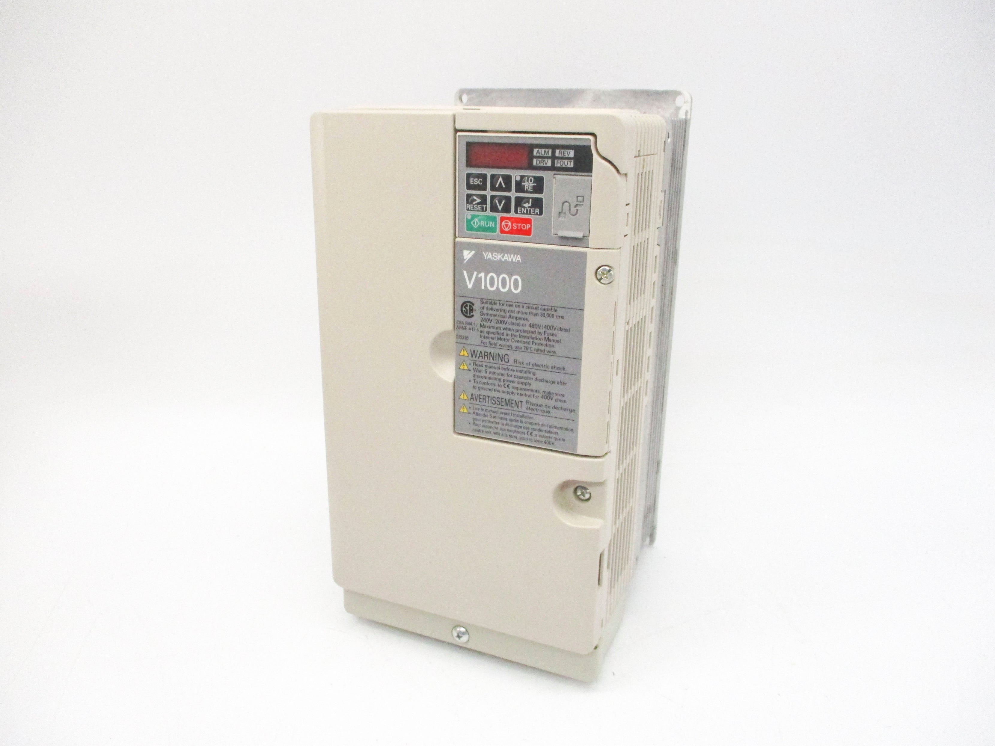 YASKAWA CIMR-VU4A0018FAA 380-480V 15.0/20.0A NSMP