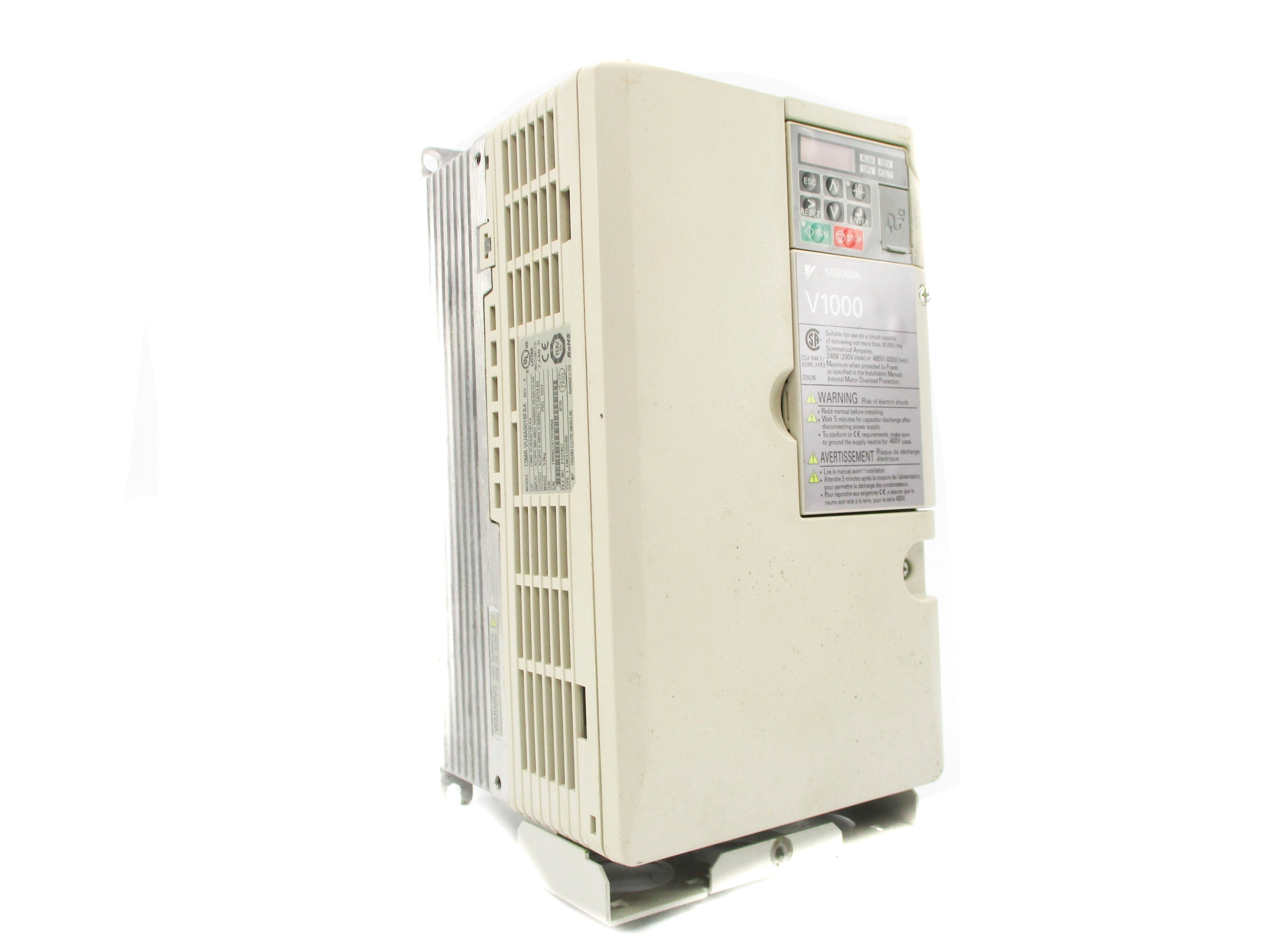 YASKAWA CIMR-VU4A0018FAA UNMP