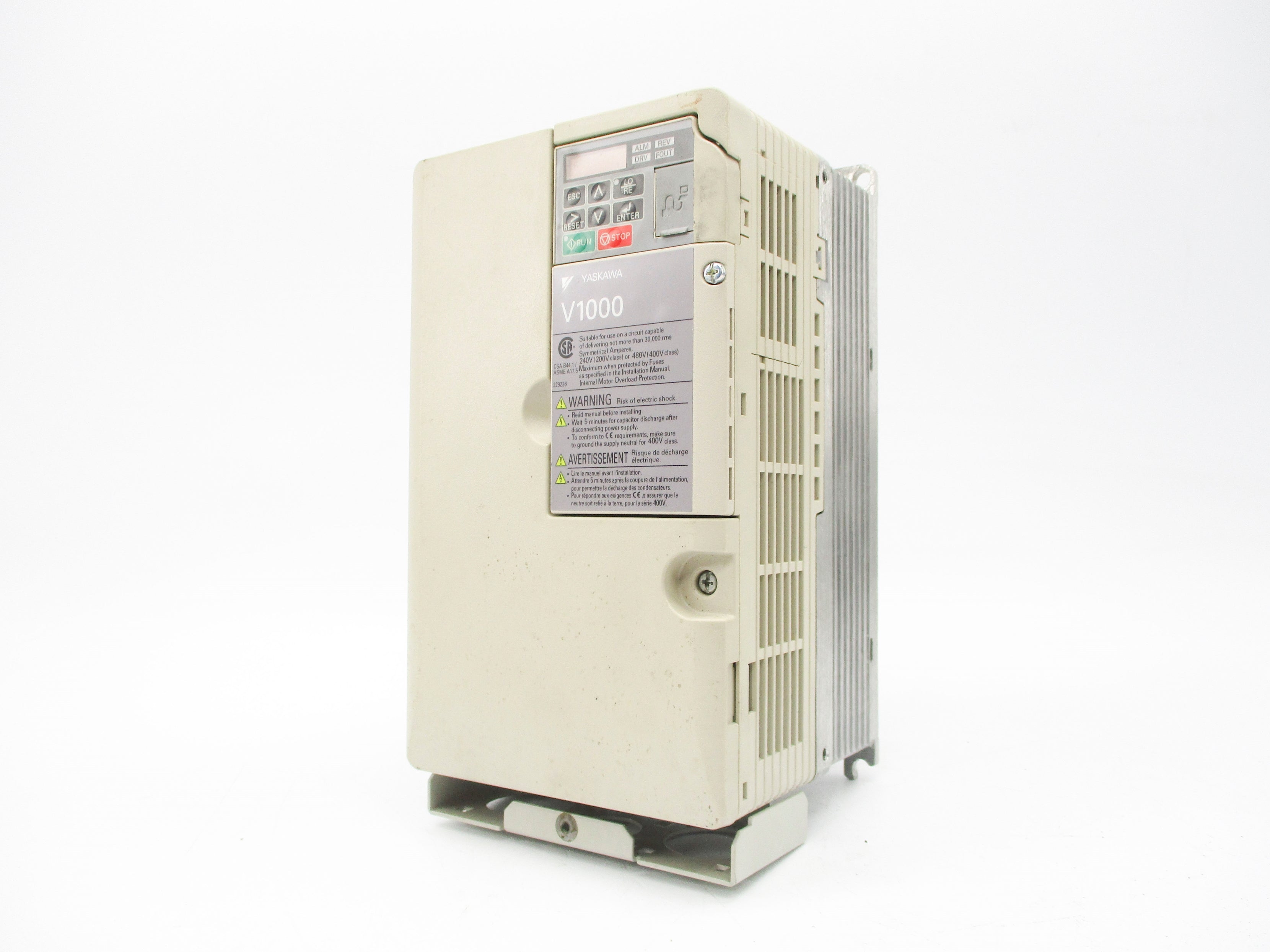 YASKAWA CIMR-VU4A0018FAA UNMP