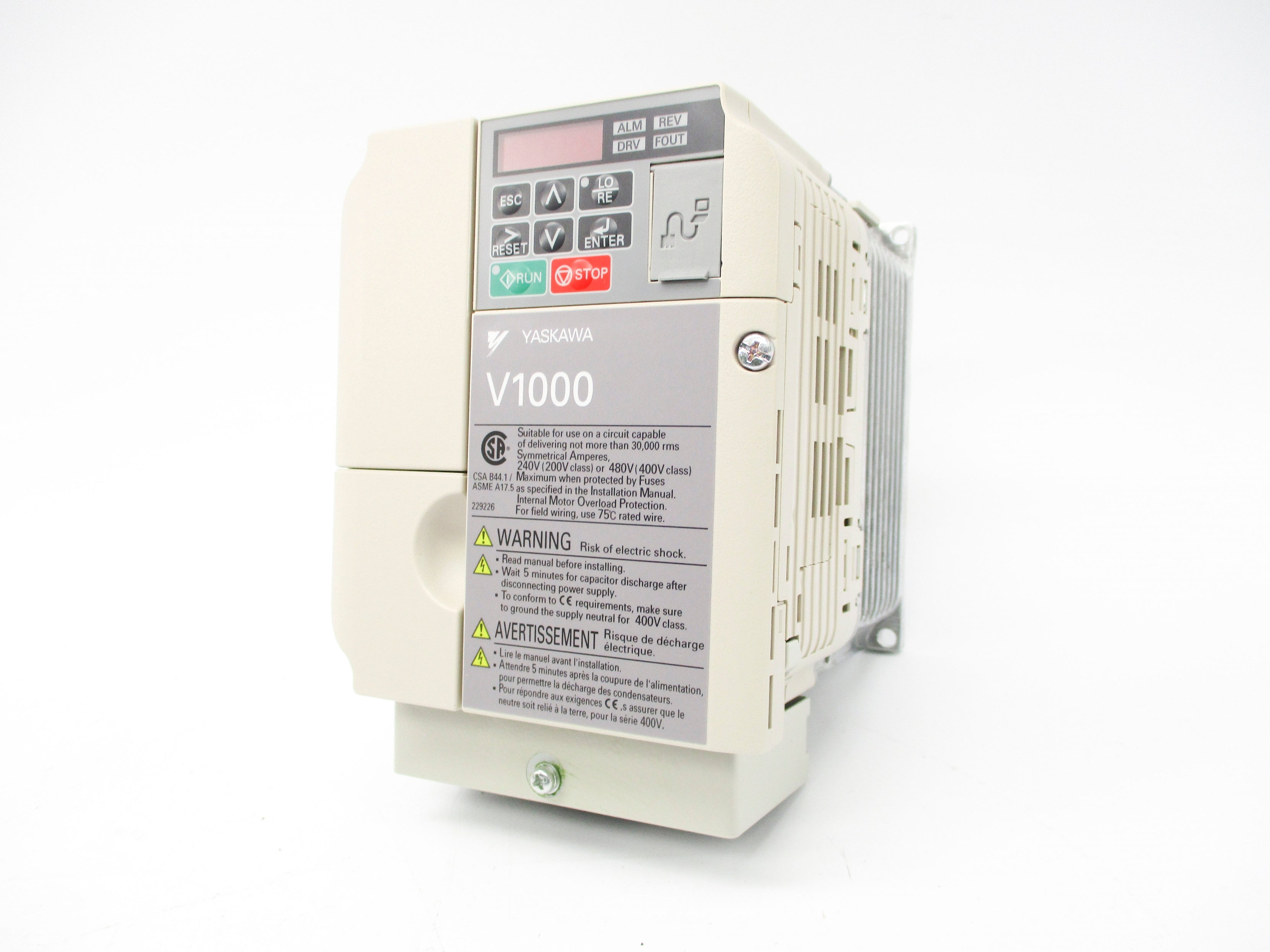 YASKAWA CIMR-VU2A0010FAA NSMP