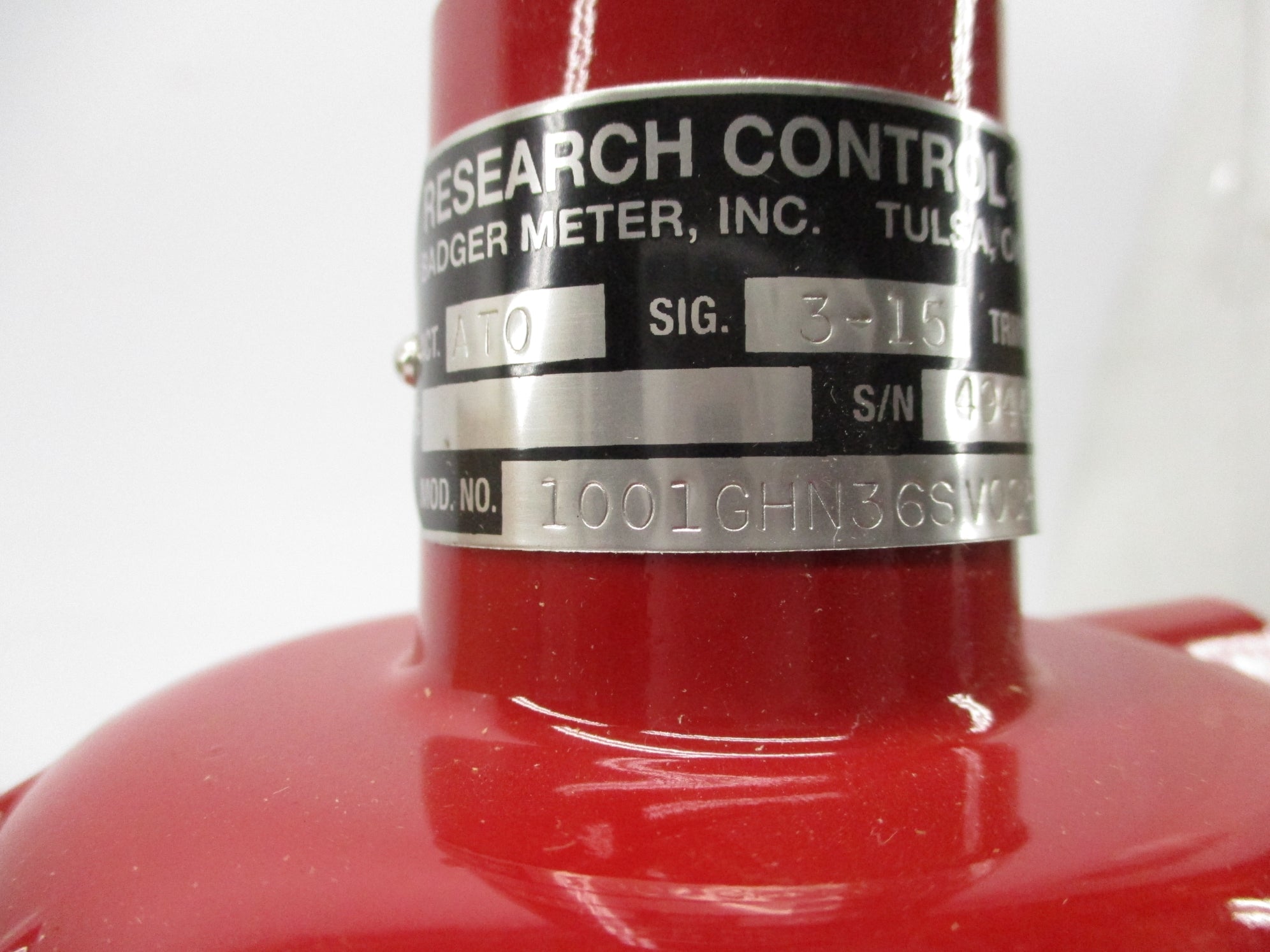 BADGER METER 1001GHN36SV0SP04ST 3-15PSI NSMP