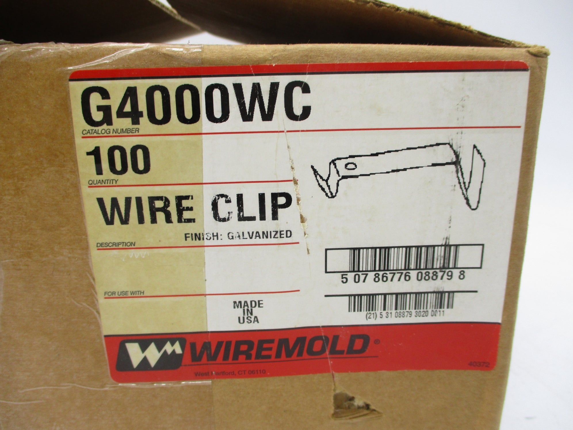 WIREMOLD G4000WC (PKG OF 100) NSMP