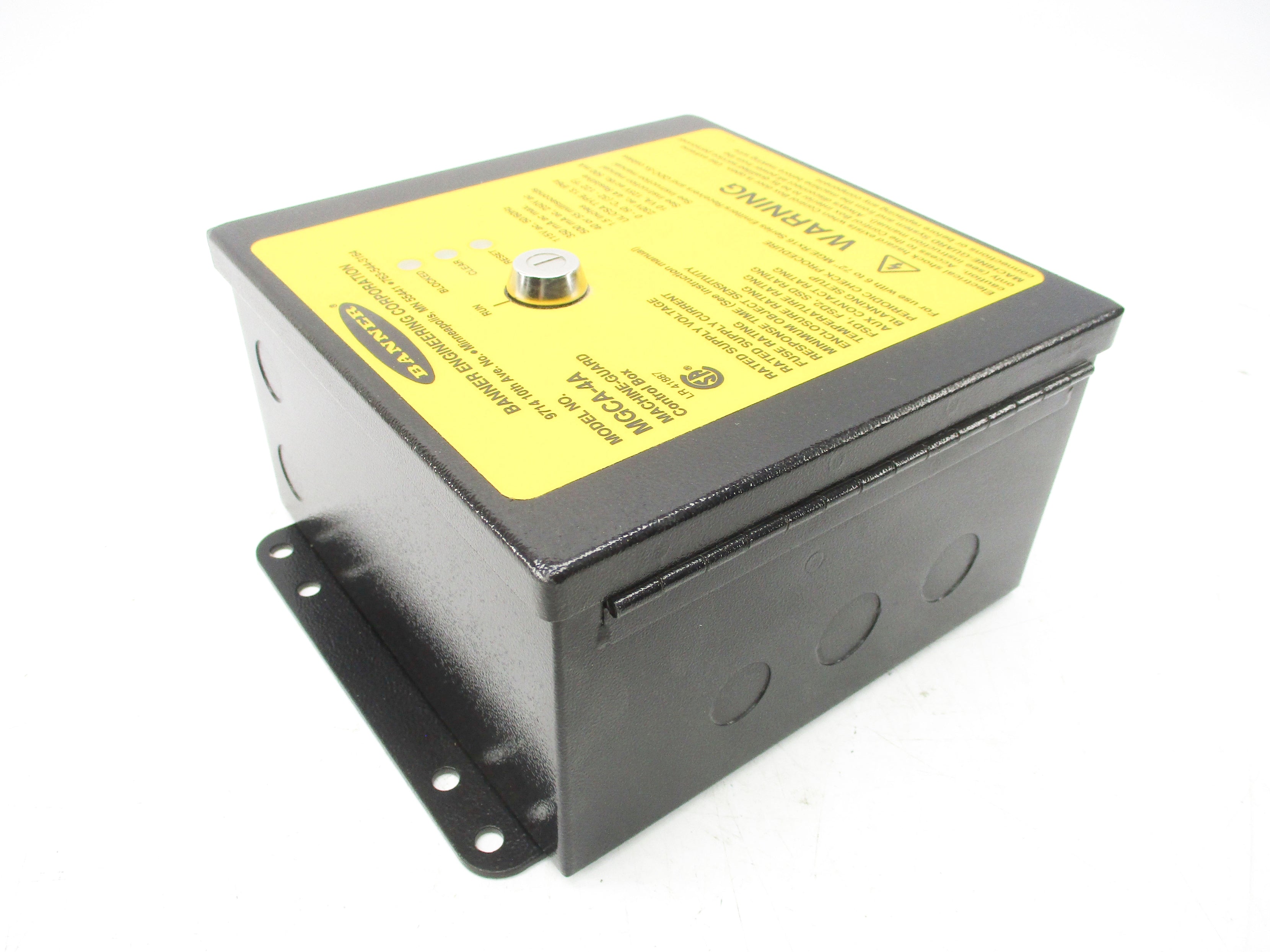 BANNER ENGINEERING MGCA-4A 115VAC 4A (NO KEY) NSNP