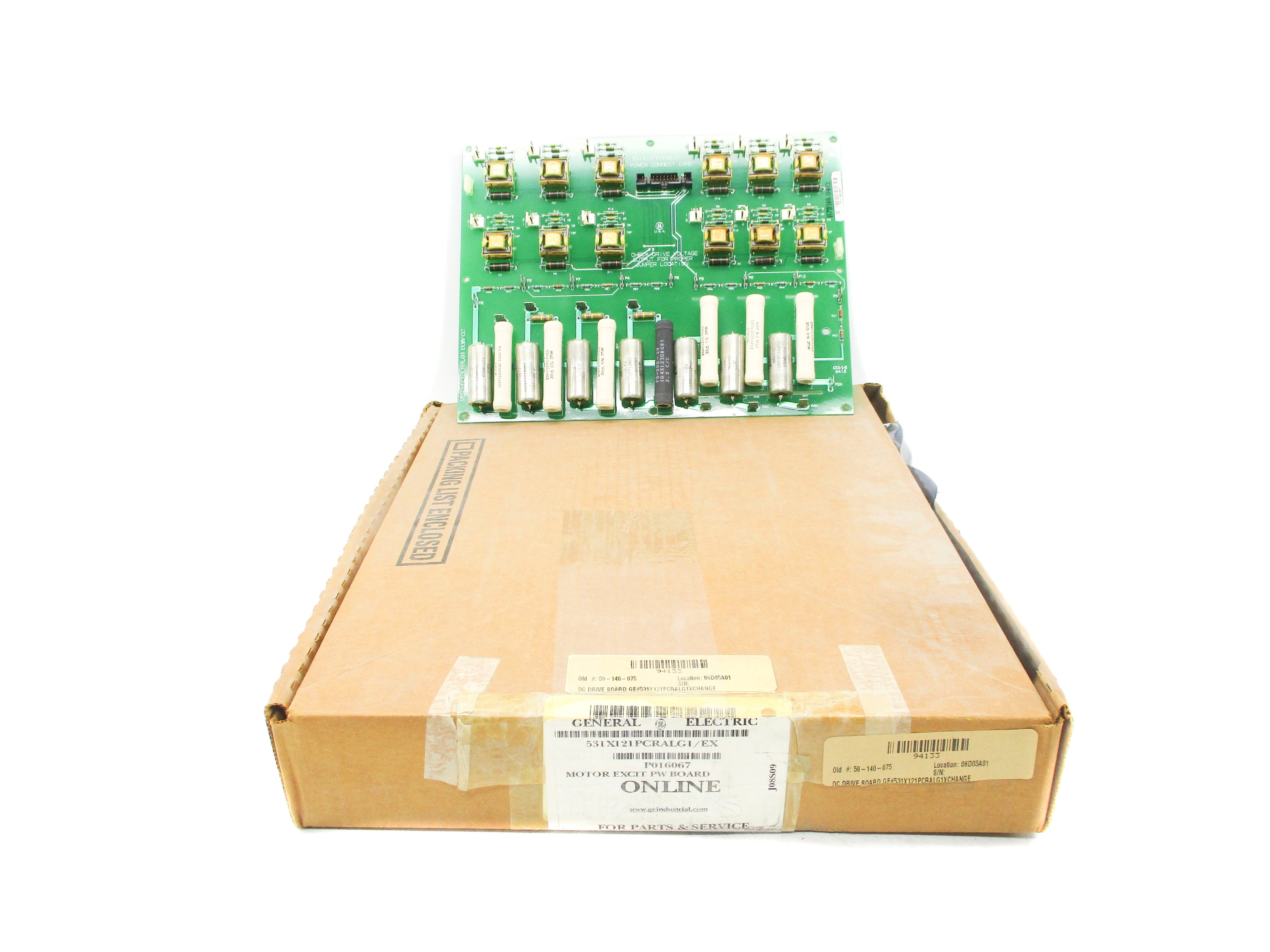 GENERAL ELECTRIC 531X121PCRALG1/EX NSMP