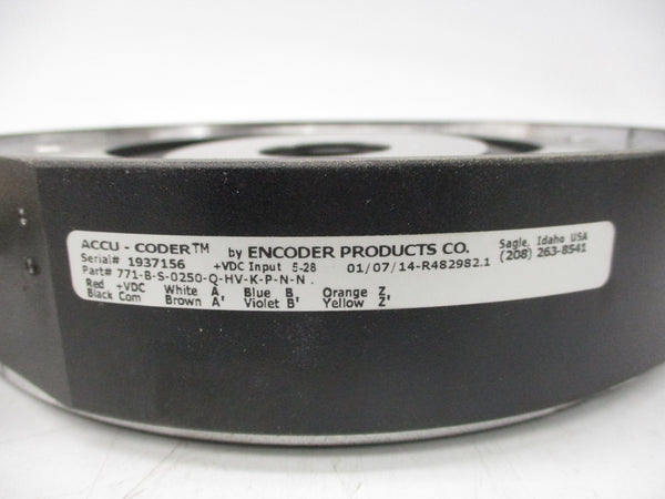 ACCU-CODER 771-B-S-0250-Q-HV-K-P-N-N NSMP