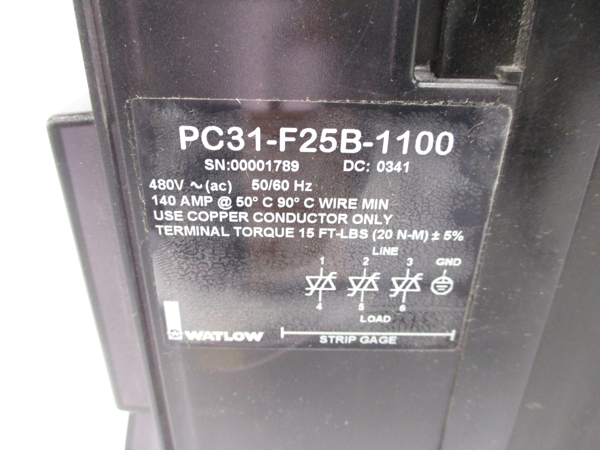 WATLOW PC31-F25B-1100 UNMP