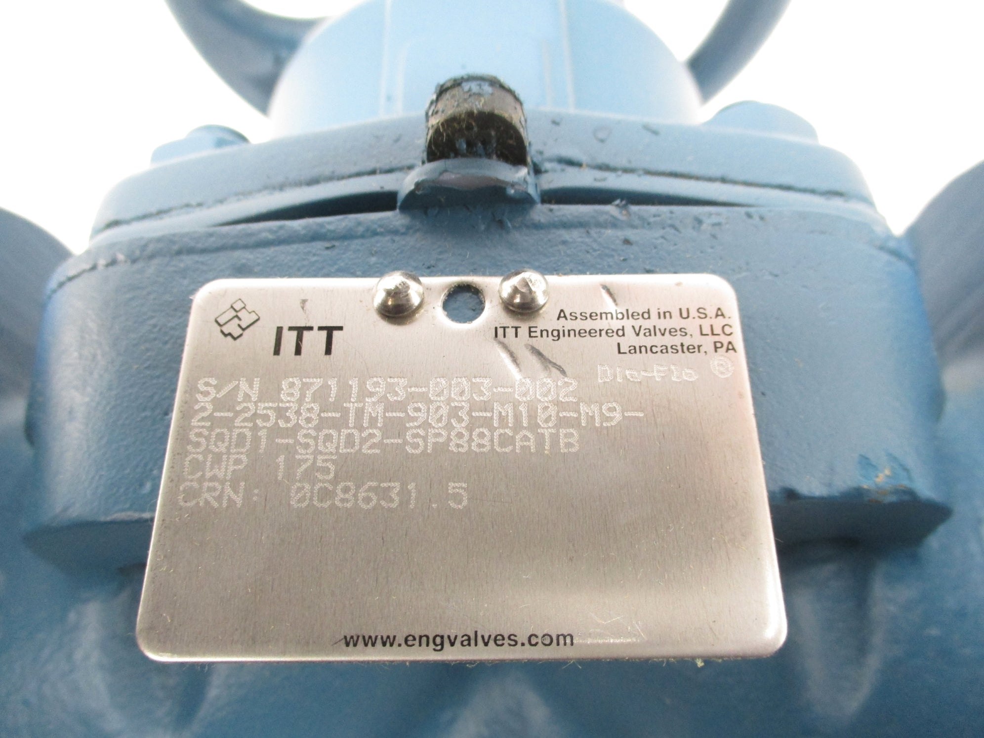 ITT 2-2538-TM-903-M10-M9-SQD1-SQD2-SP88CATB NSMP