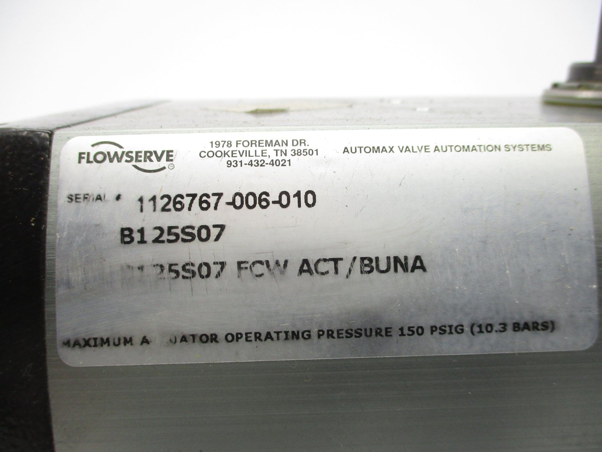 FLOWSERVE B125S07 NSNP