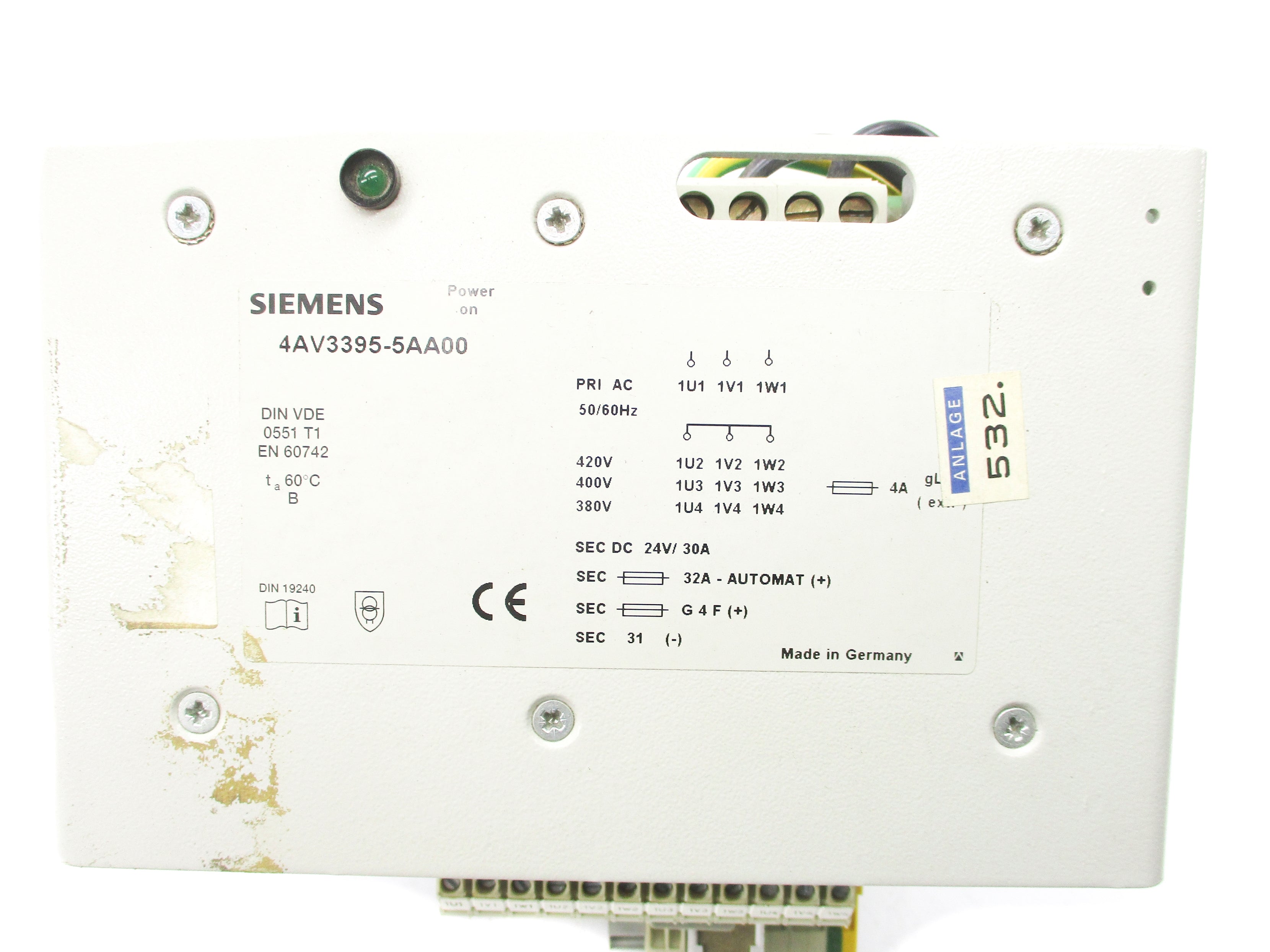 SIEMENS 4AV3395-5AA00 NSNP