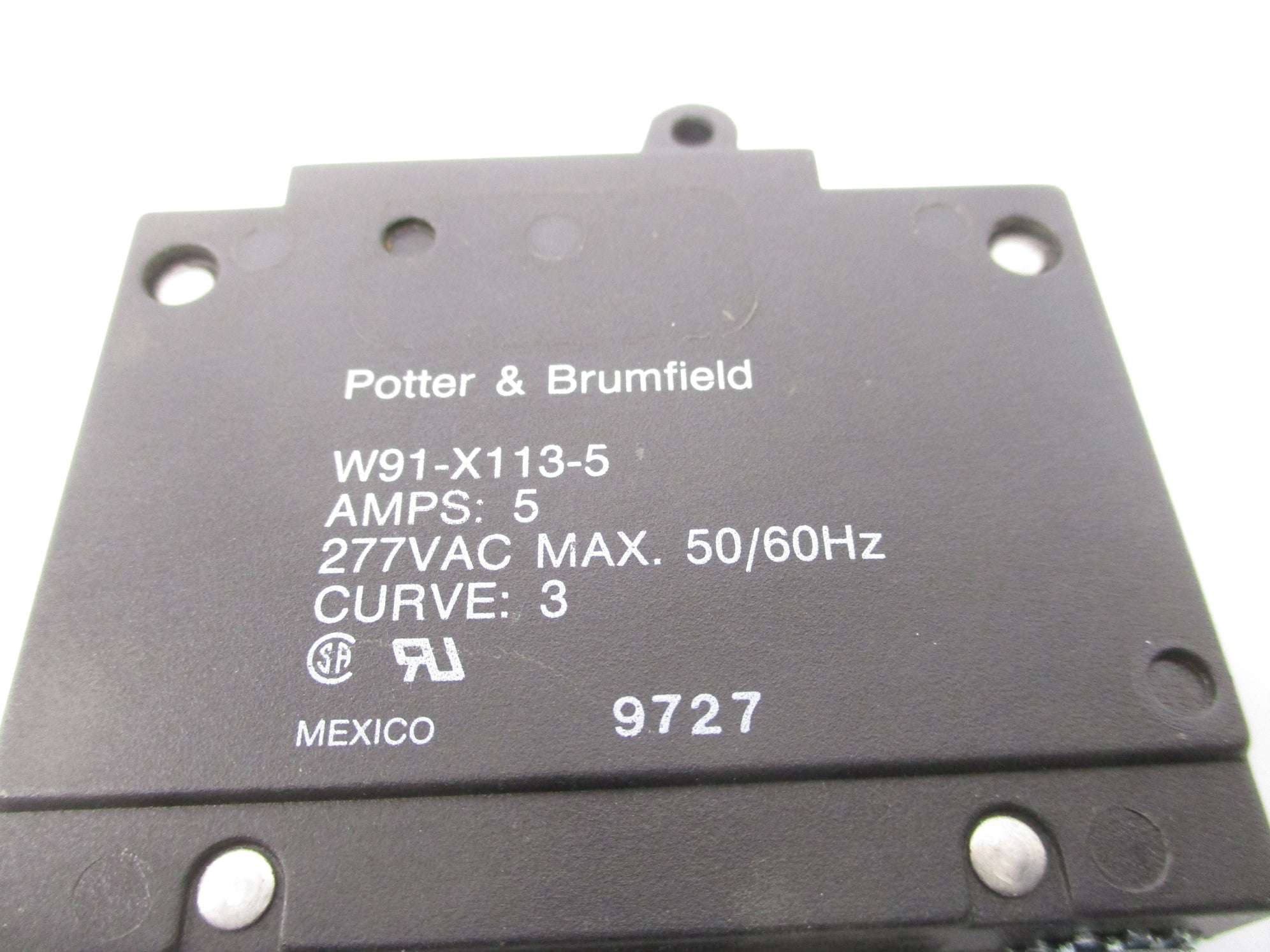 POTTER & BRUMFIELD W91-X113-5 5A 277VAC (PKG OF 24) NSMP
