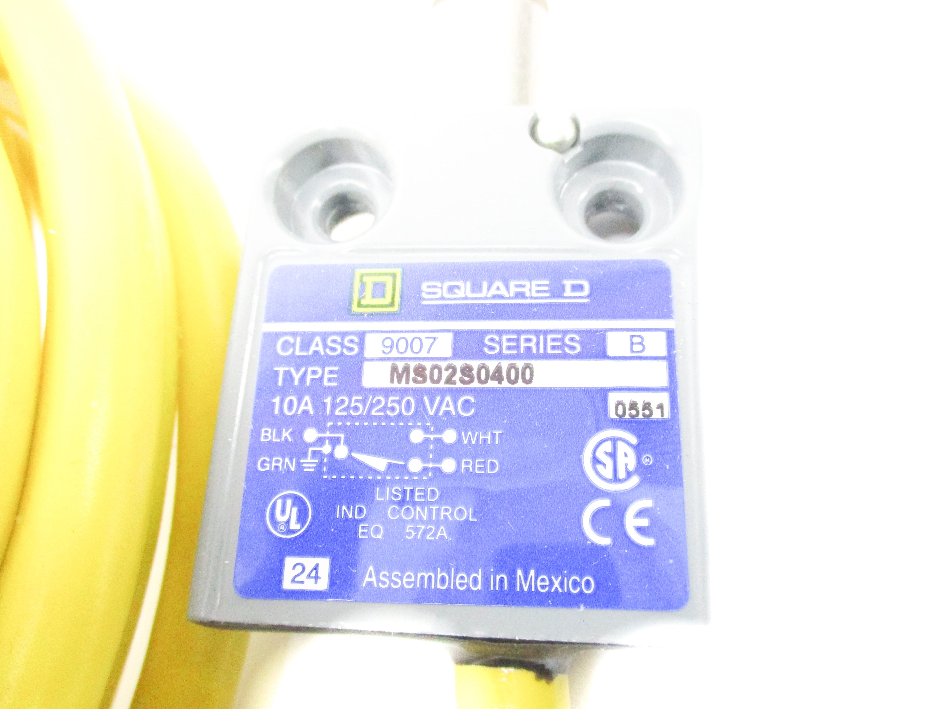 SQUARE D 9007MS02S0400 SER. B NSMP