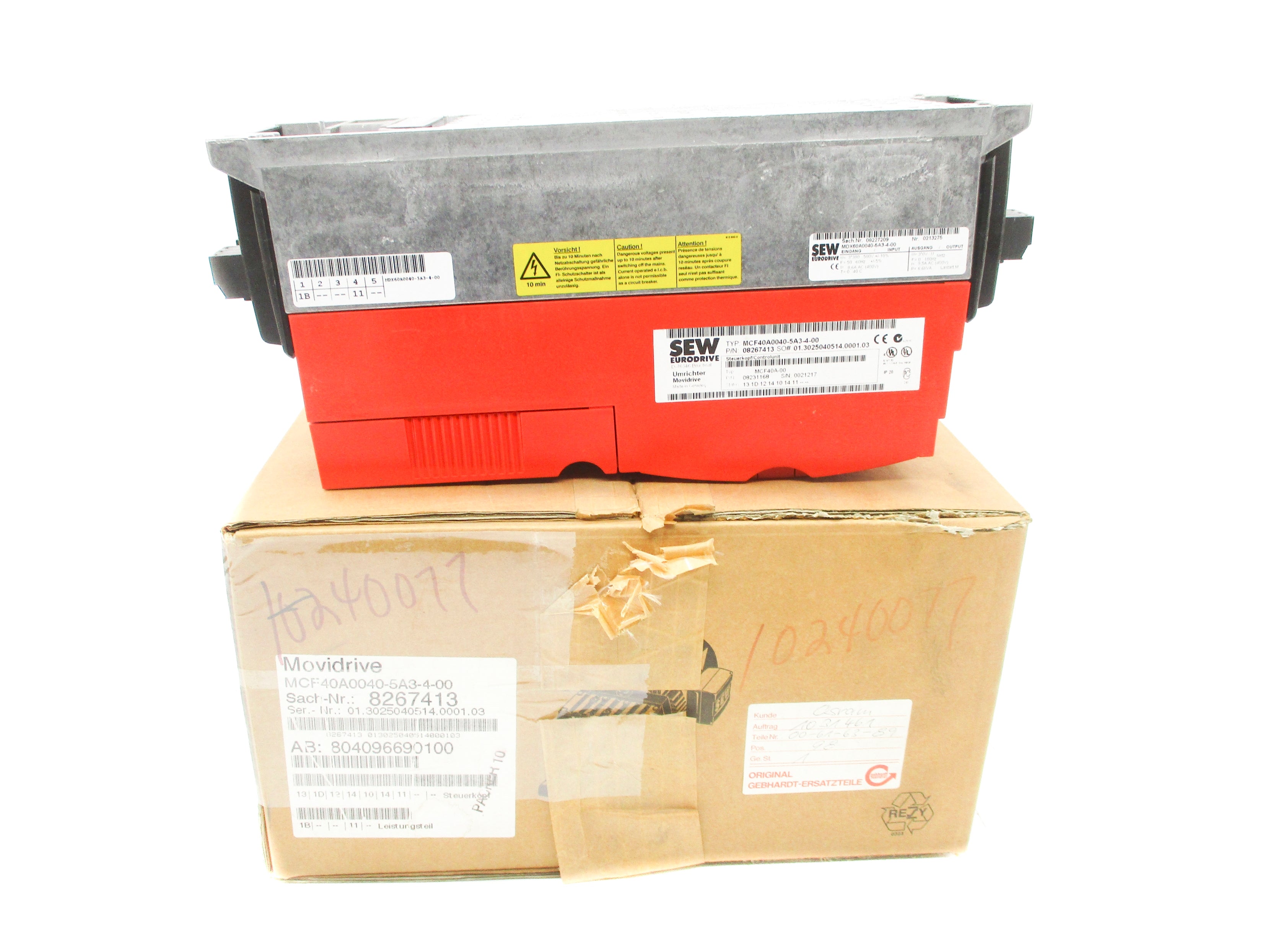 SEW EURODRIVE MCF40A0040-5A3-4-00 NSMP