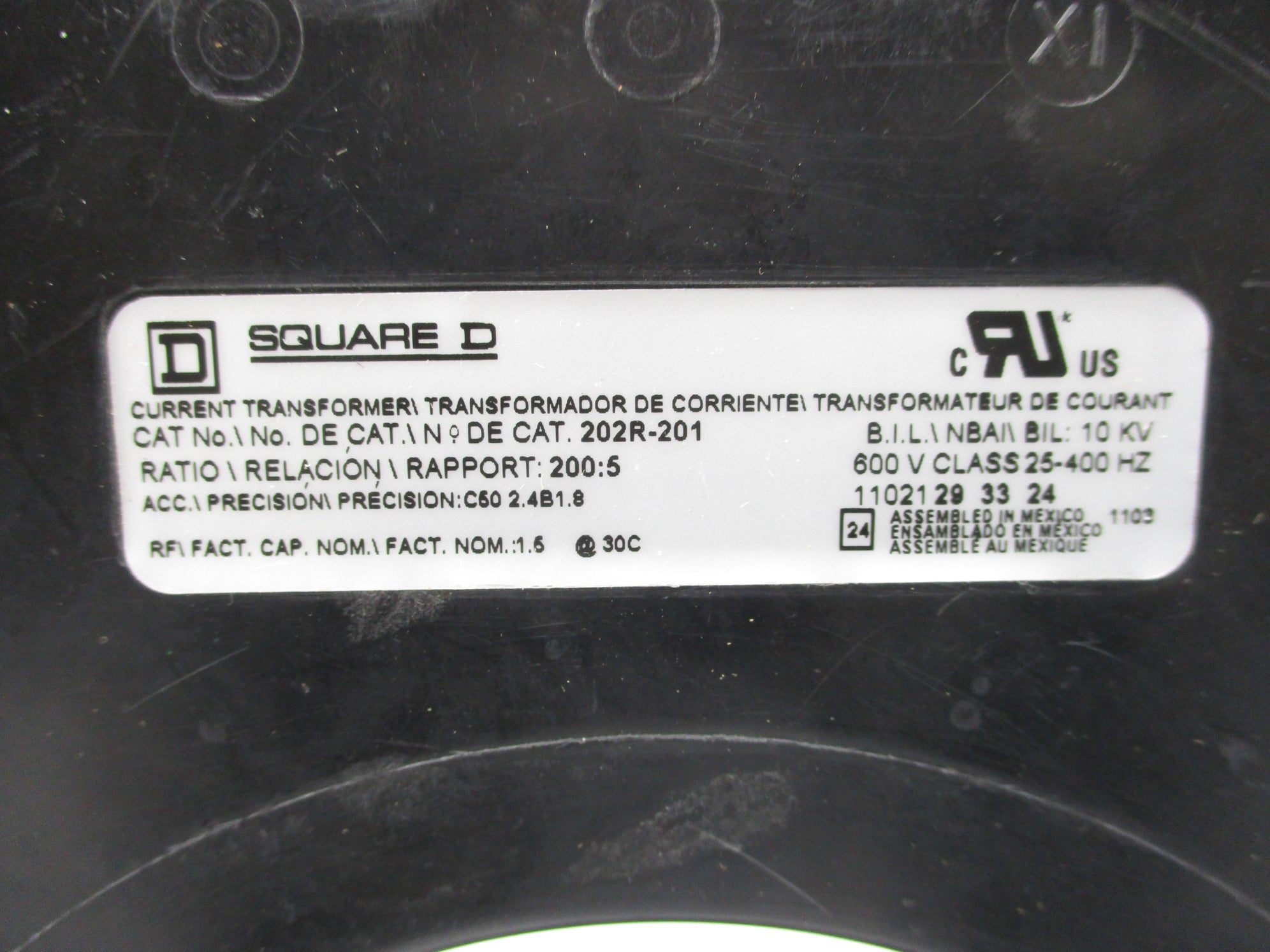 SQUARE D 202R201 NSNP