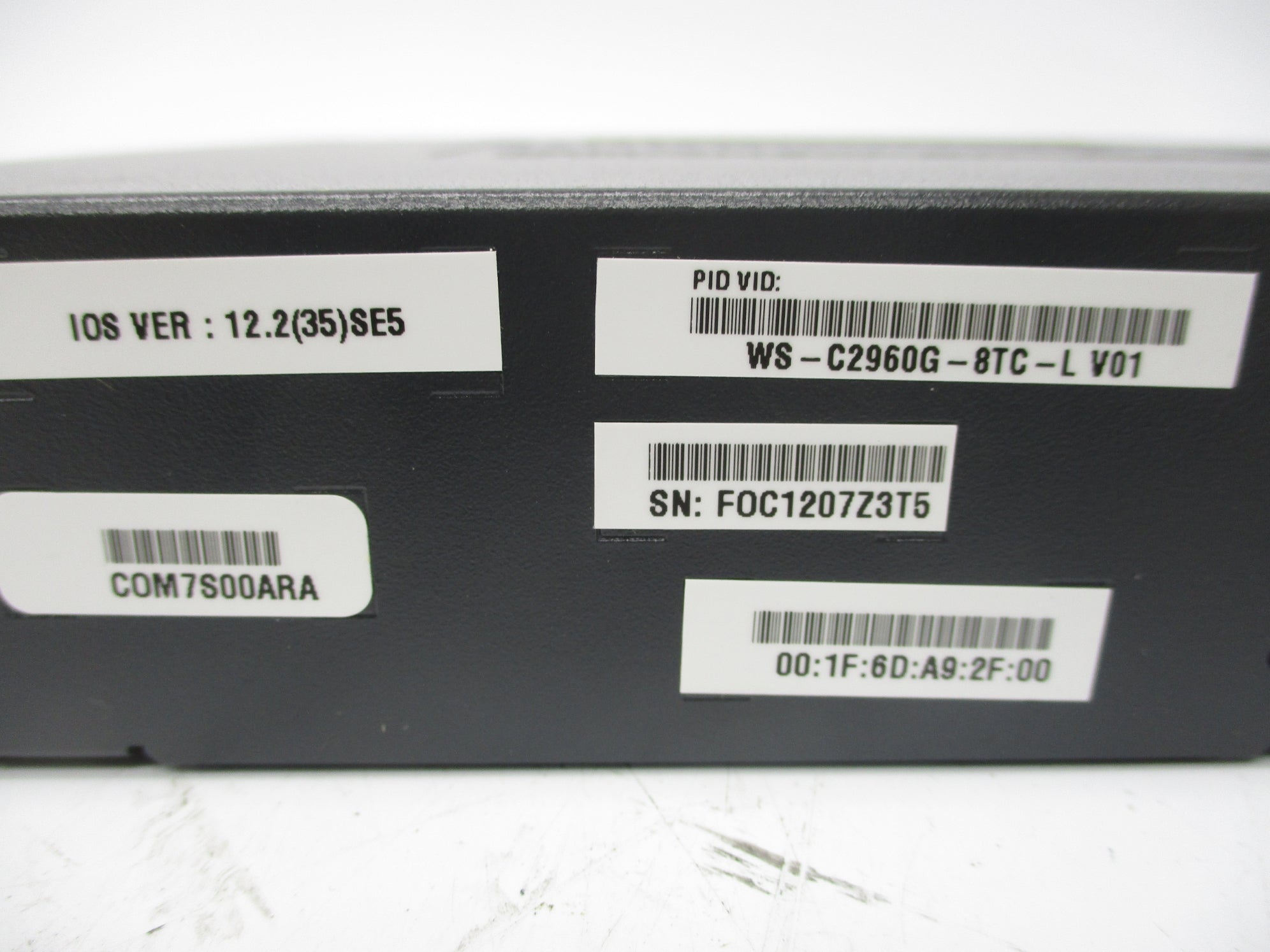 CISCO WS-C2960G-8TC-L NSMP