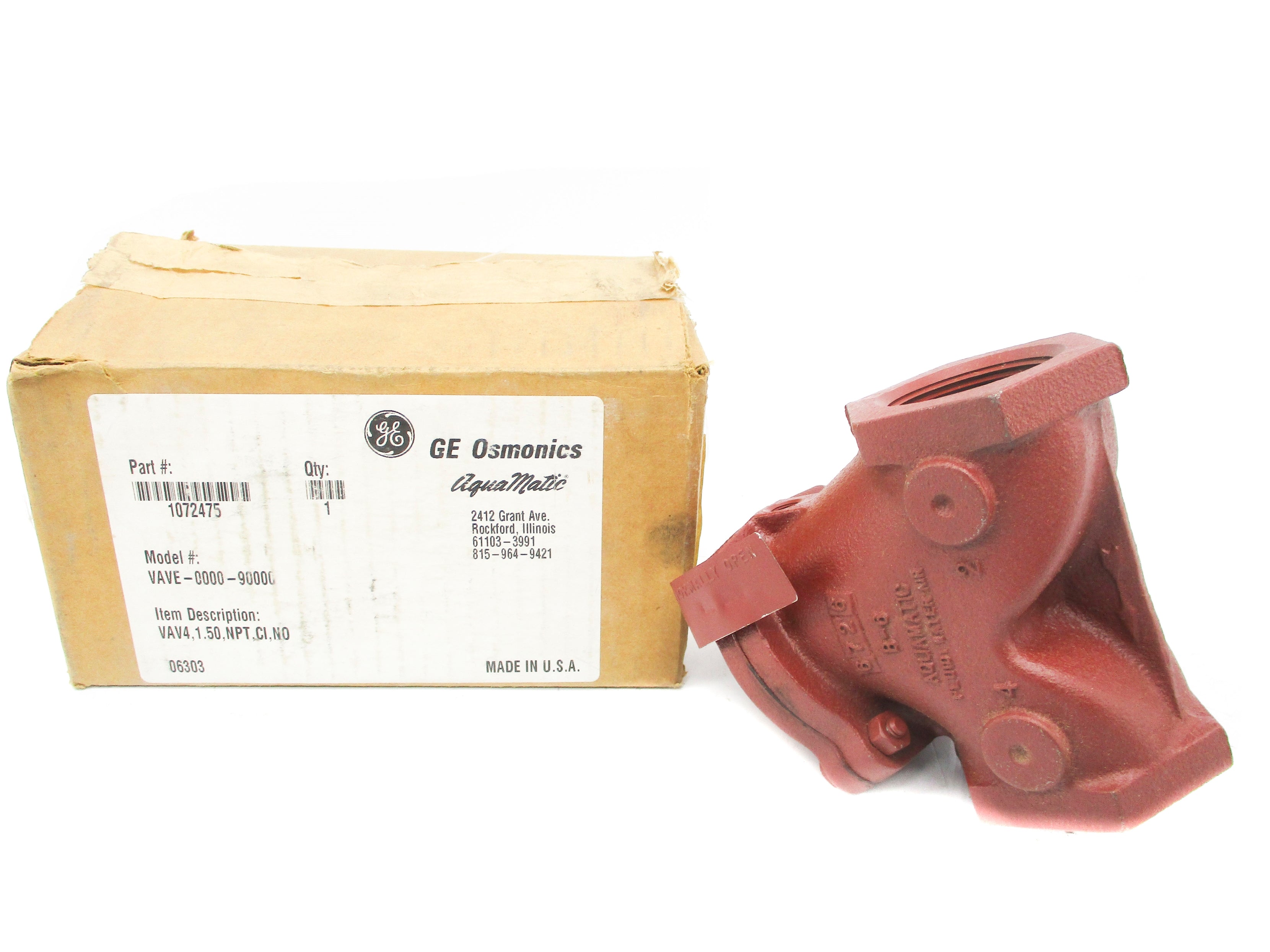 GENERAL ELECTRIC VAVE-0000-90000 1072475 NSMP