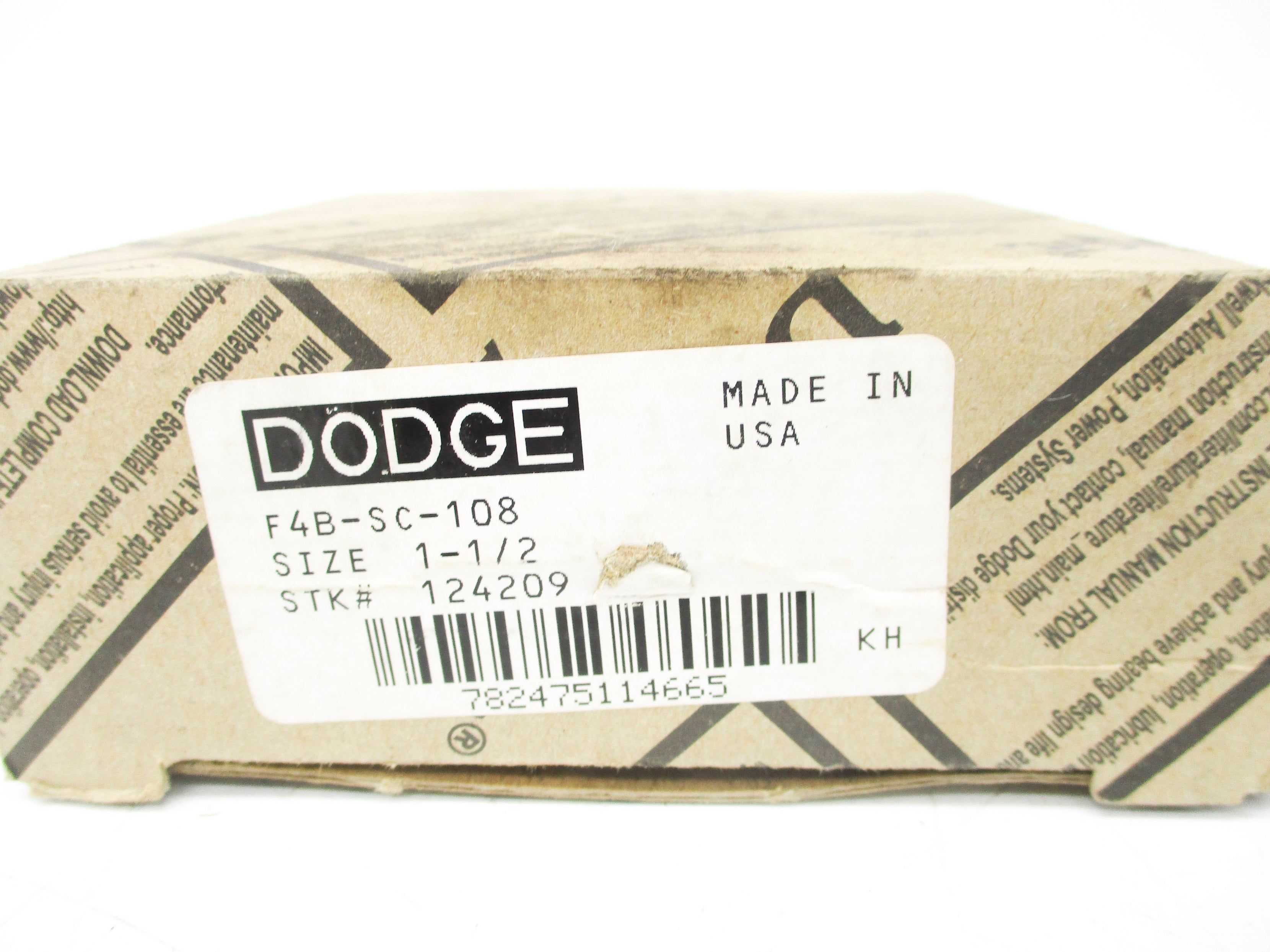 DODGE F4B-SC-108 124209 NSMP