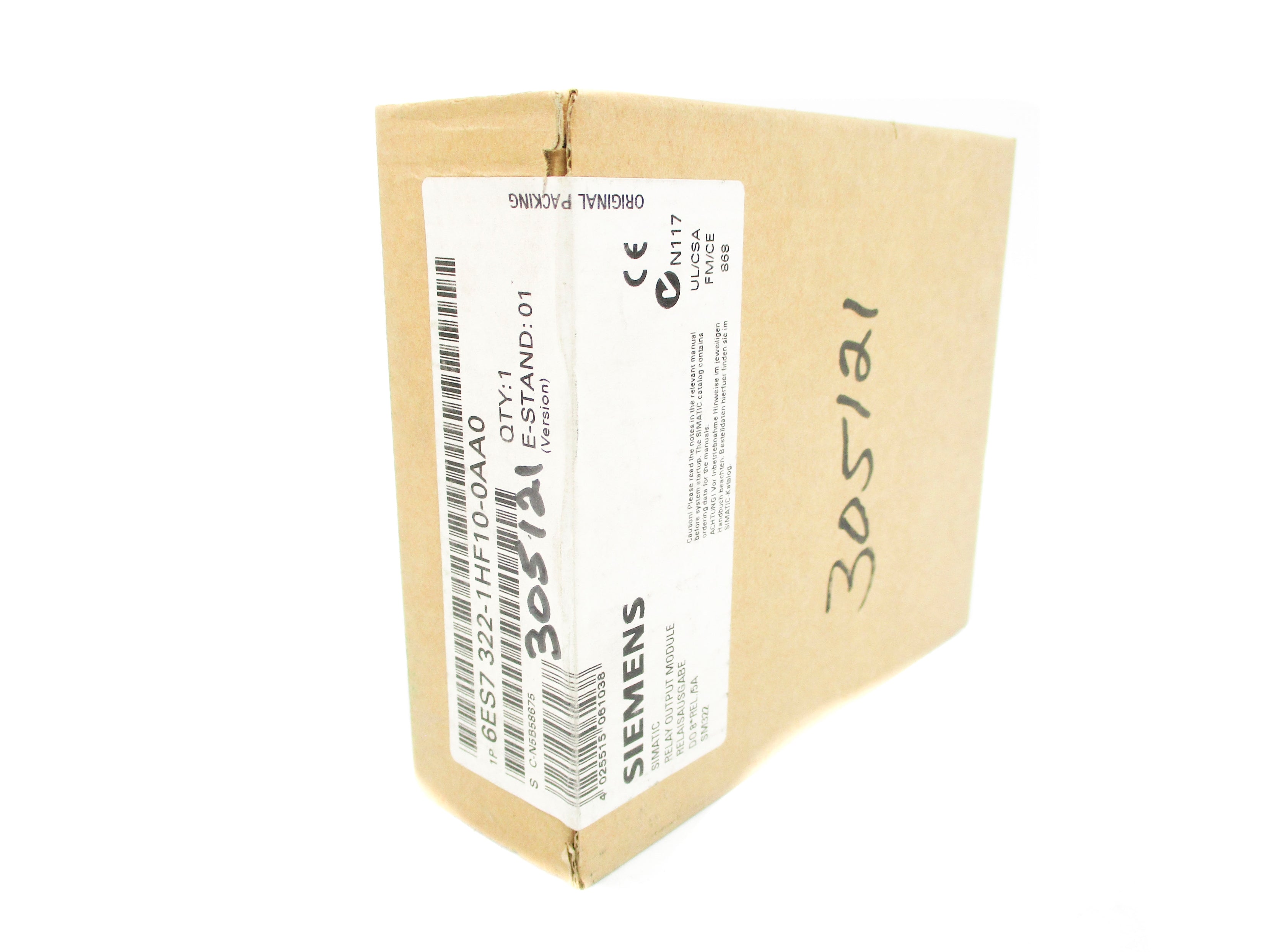 SIEMENS 6ES7322-1HF10-0AA0 NSFS