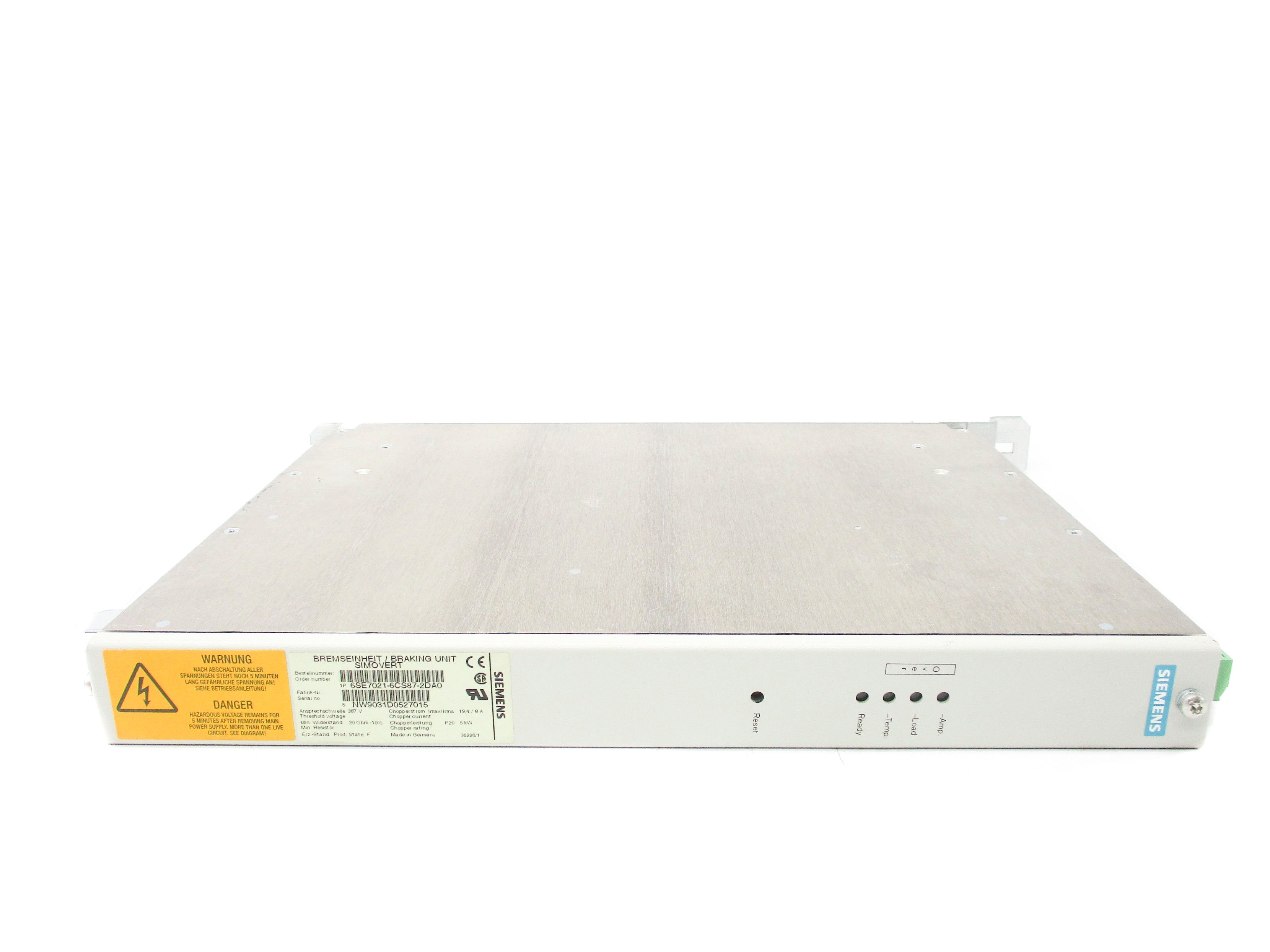 SIEMENS 6SE7021-6CS87-2DA0 NSNP