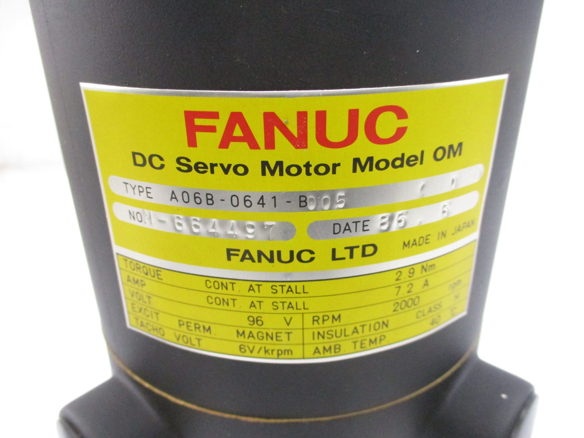 FANUC A06B-0641-B005 NSNP
