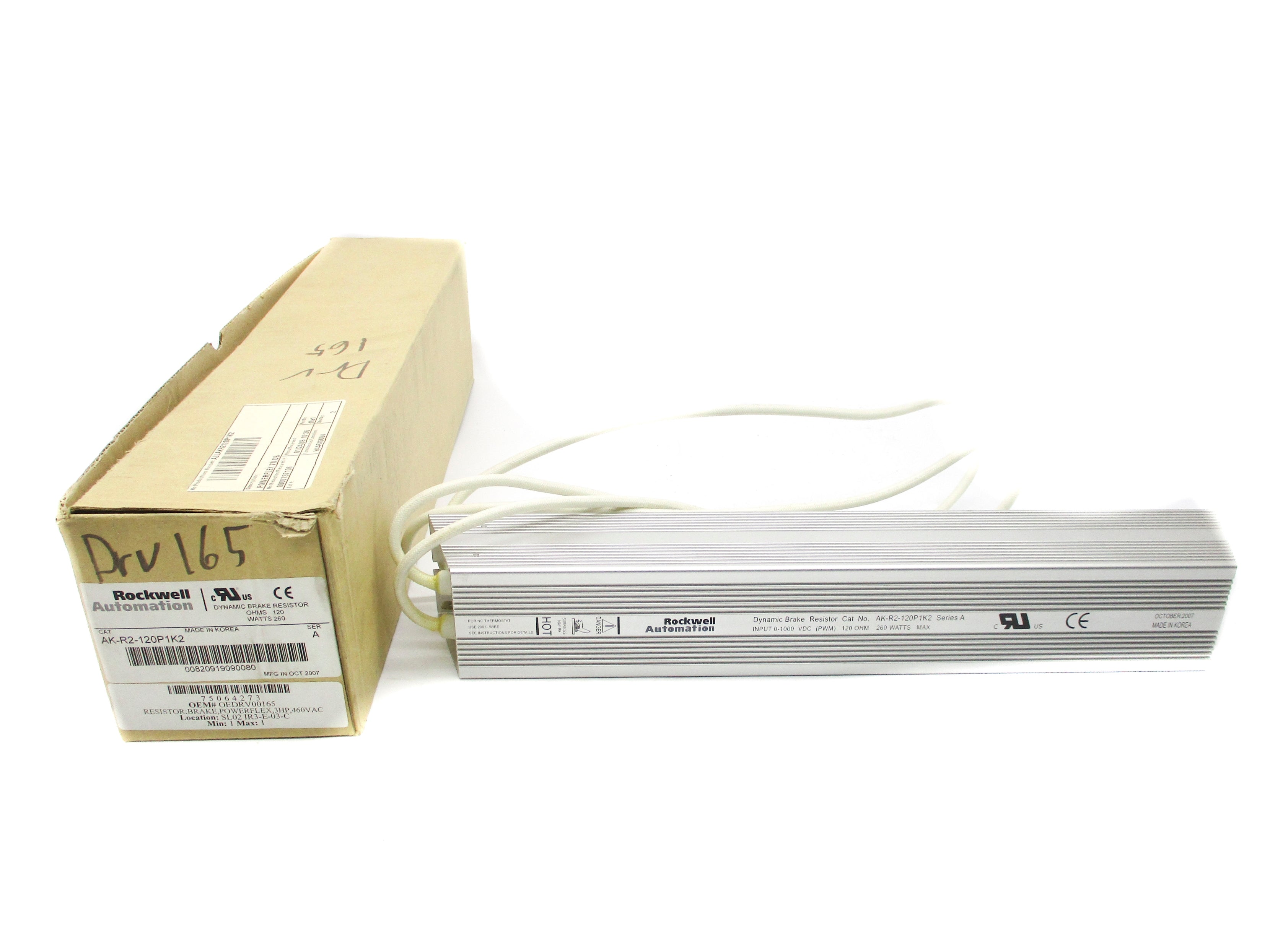 ROCKWELL AUTOMATION AK-R2-120P1K2 SER. A NSMP