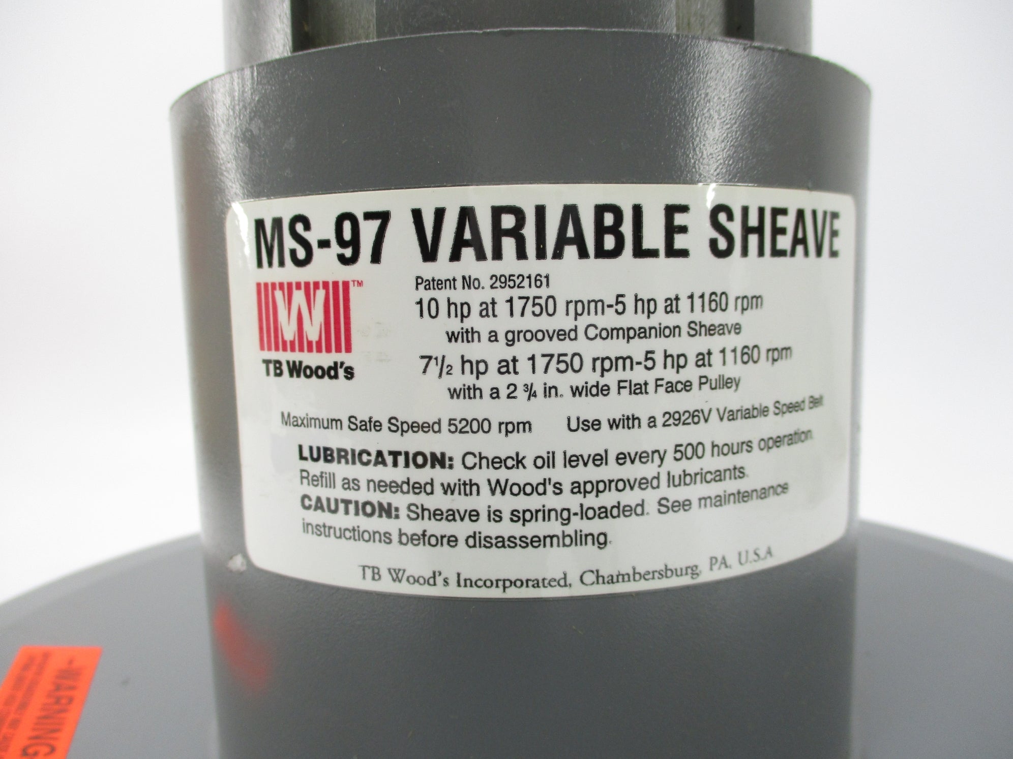 TB WOODS MS97138 NSMP