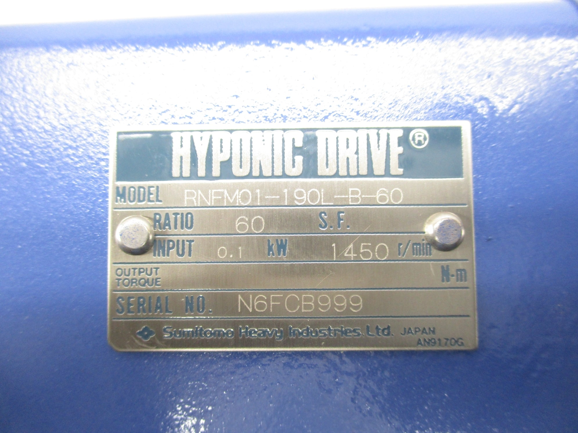SUMITOMO RNFM01-190L-B-60 NSNP