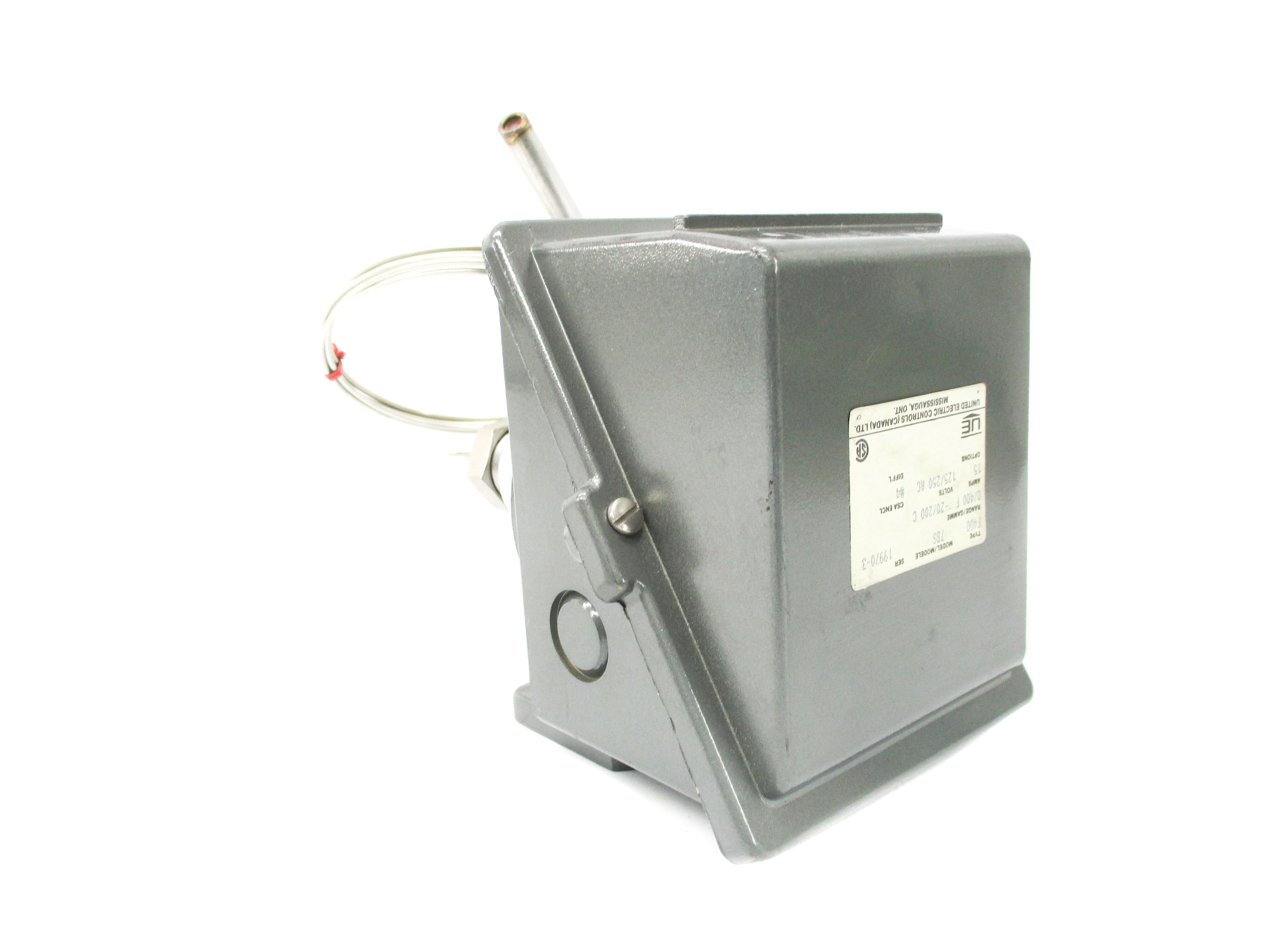 UNITED ELECTRIC CONTROLS F4007BS 0-400F NSNP