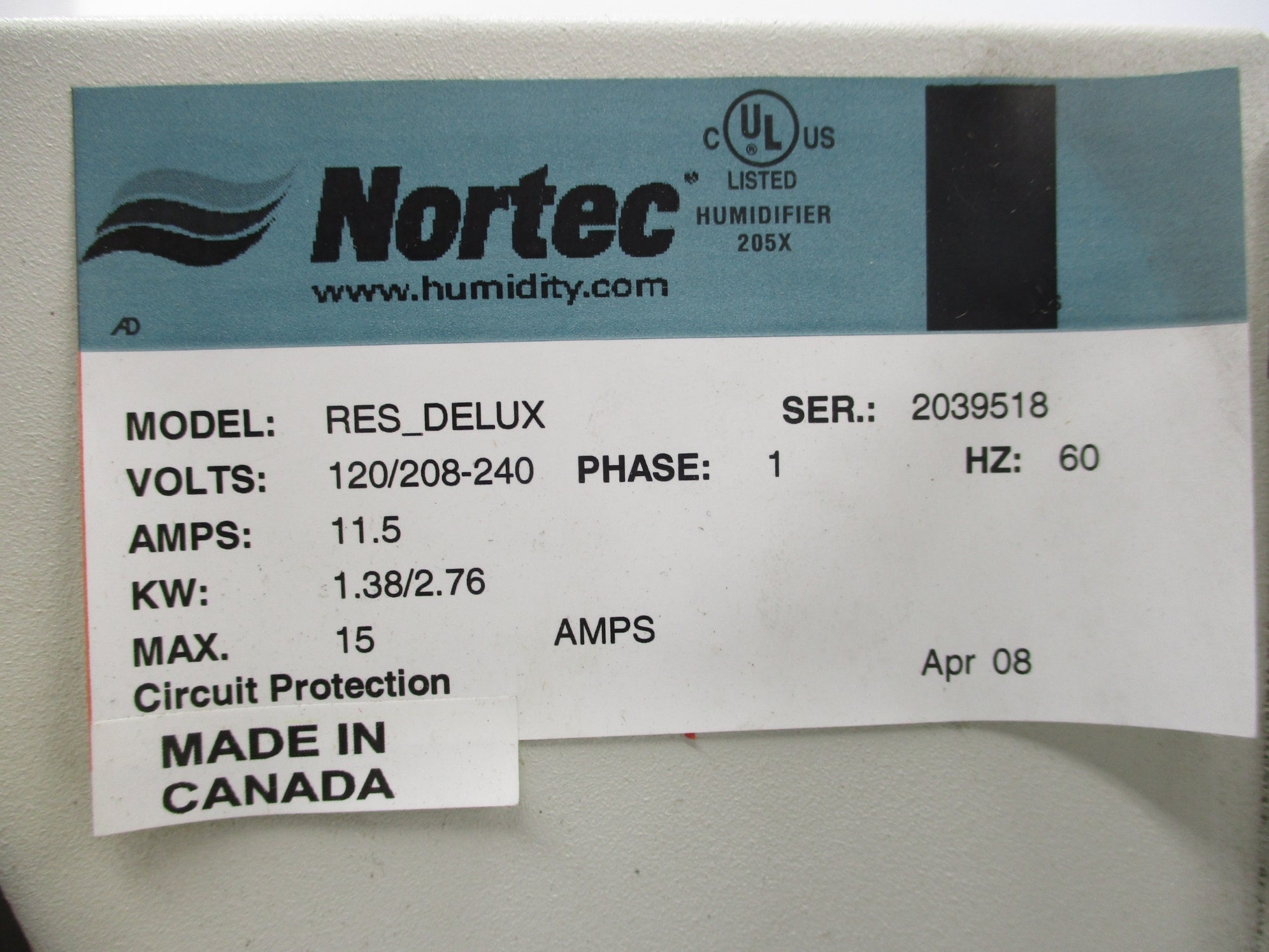 NORTEC 1580131 NSMP