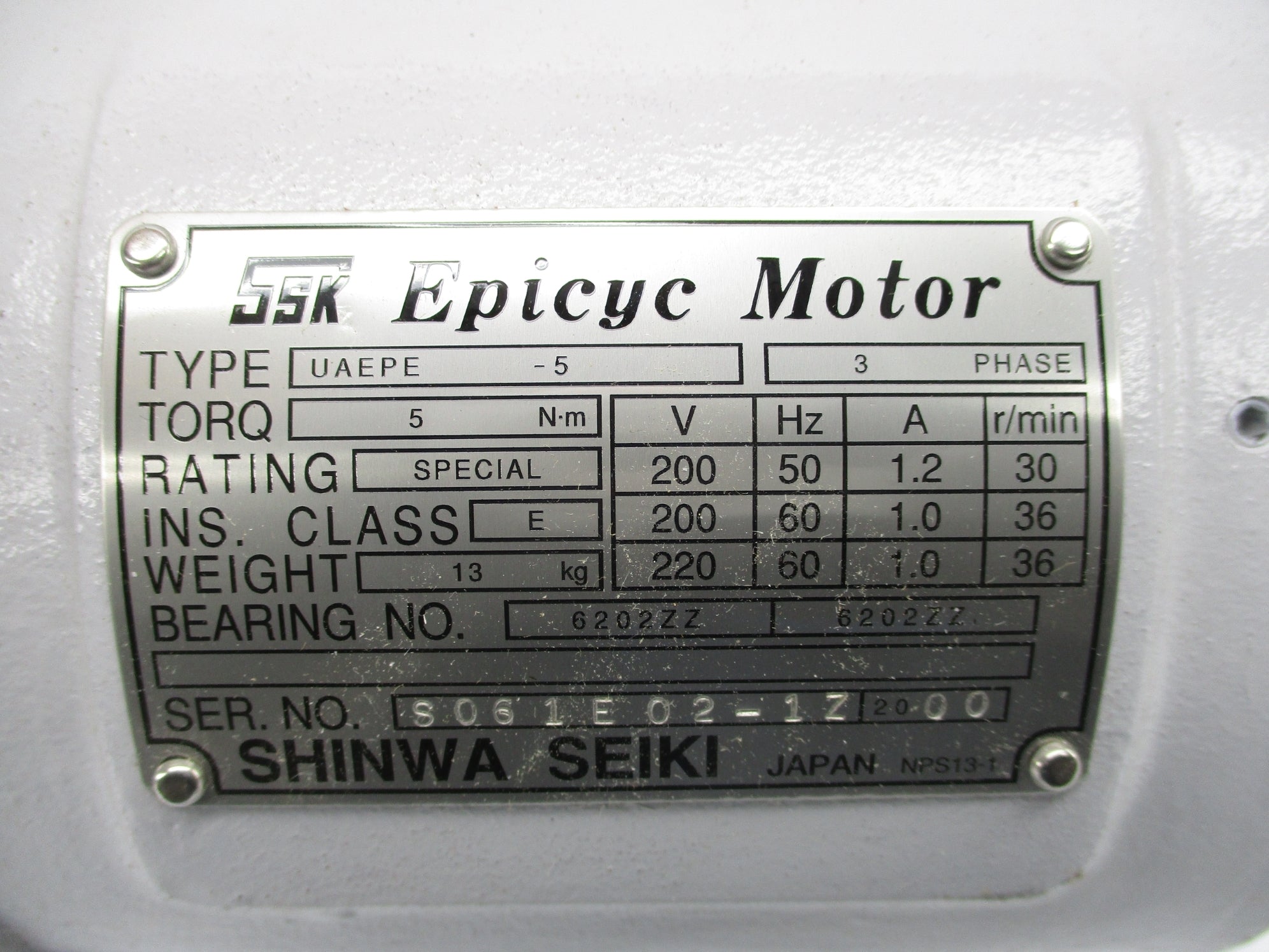 SHINWA SEIKI UAEPE-5 NSNP