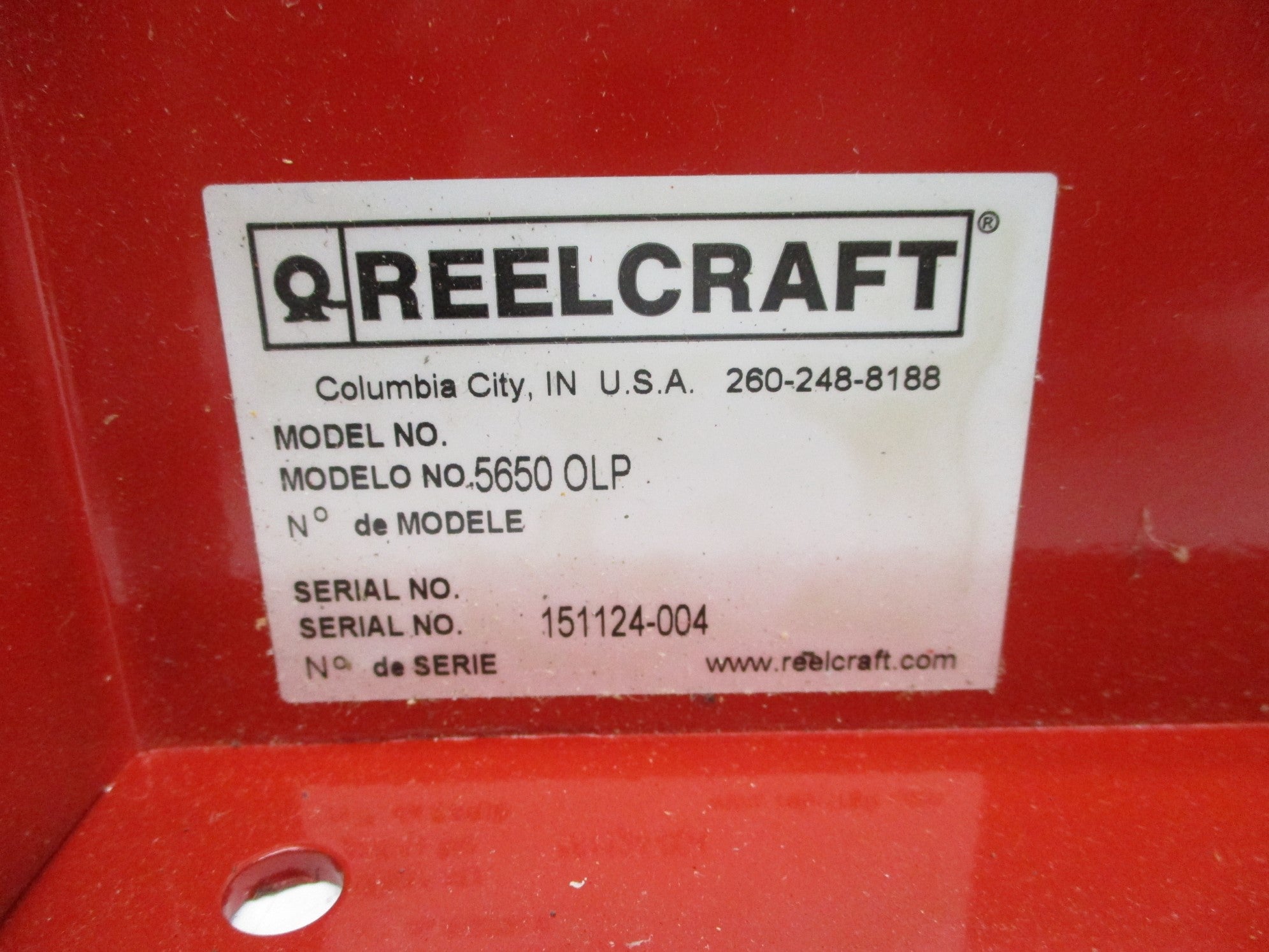 REELCRAFT 5650-OLP NSMP