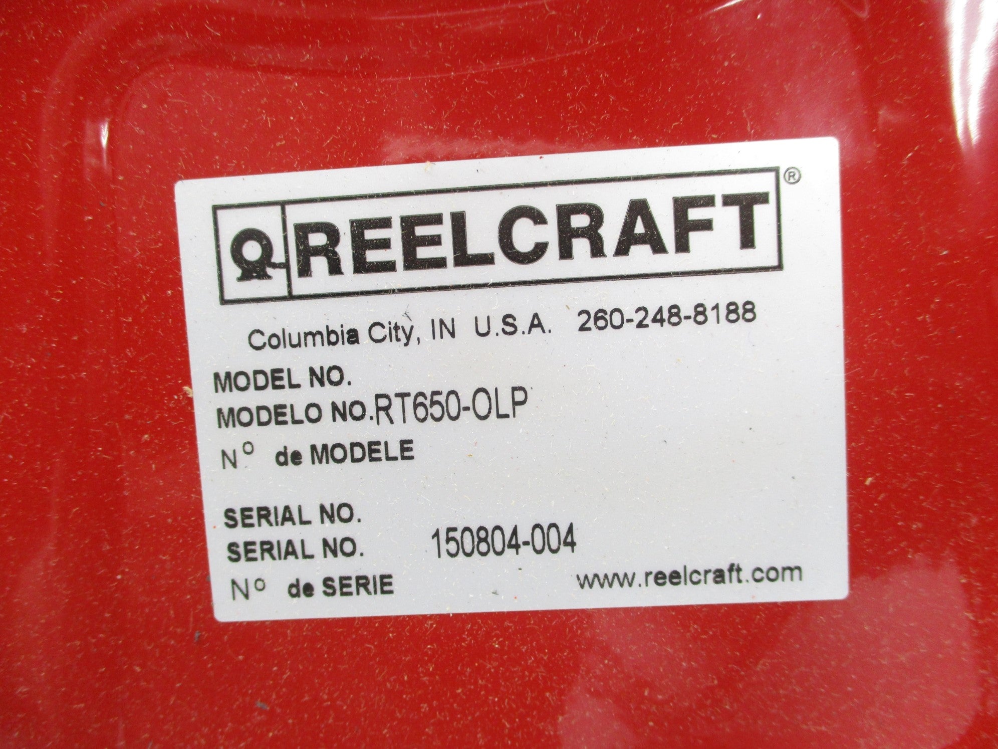 REELCRAFT RT650-OLP NSMP