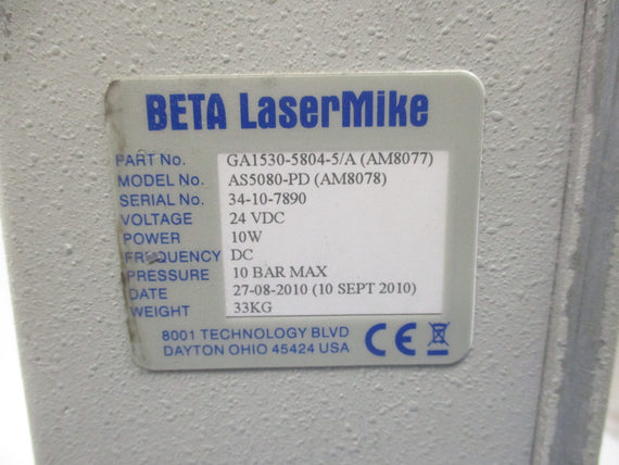 BETA LASERMIKE GA1530-5804-5/A UNMP