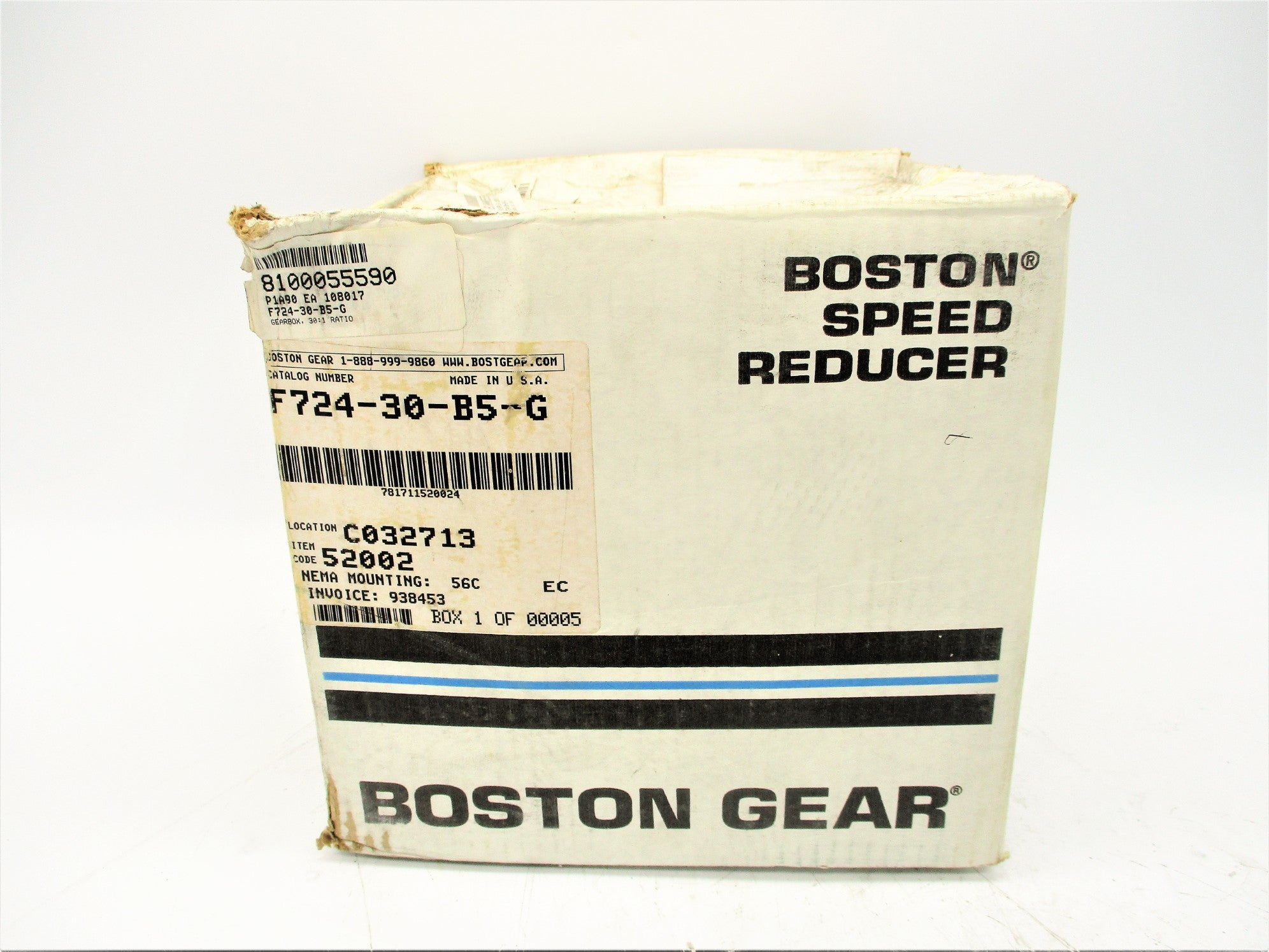 BOSTON GEAR F724-30-B5-G NSMP