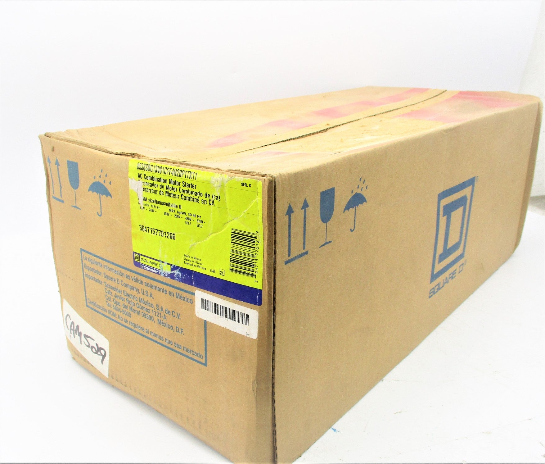 SQUARE D 8538SBG13V81CFF4H20P1TX11 SER. K NSMP