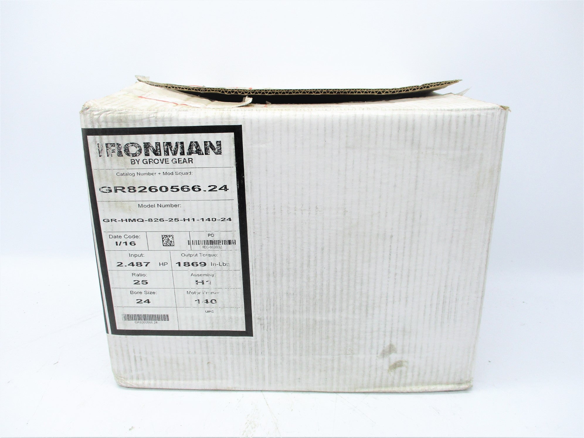 GROVE GEAR GR-HMQ-826-25-H1-140-24 NSMP
