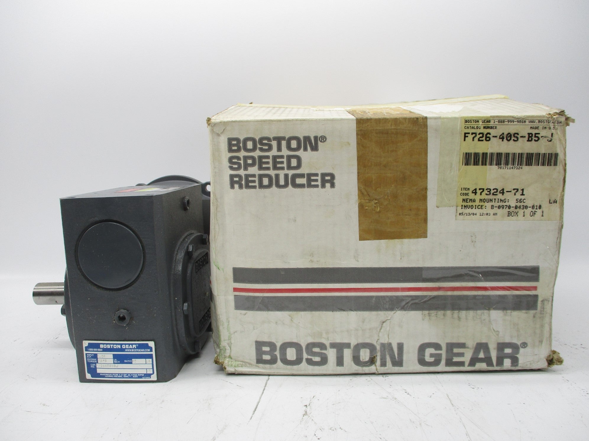 BOSTON GEAR F726-40S-B5-J NSMP