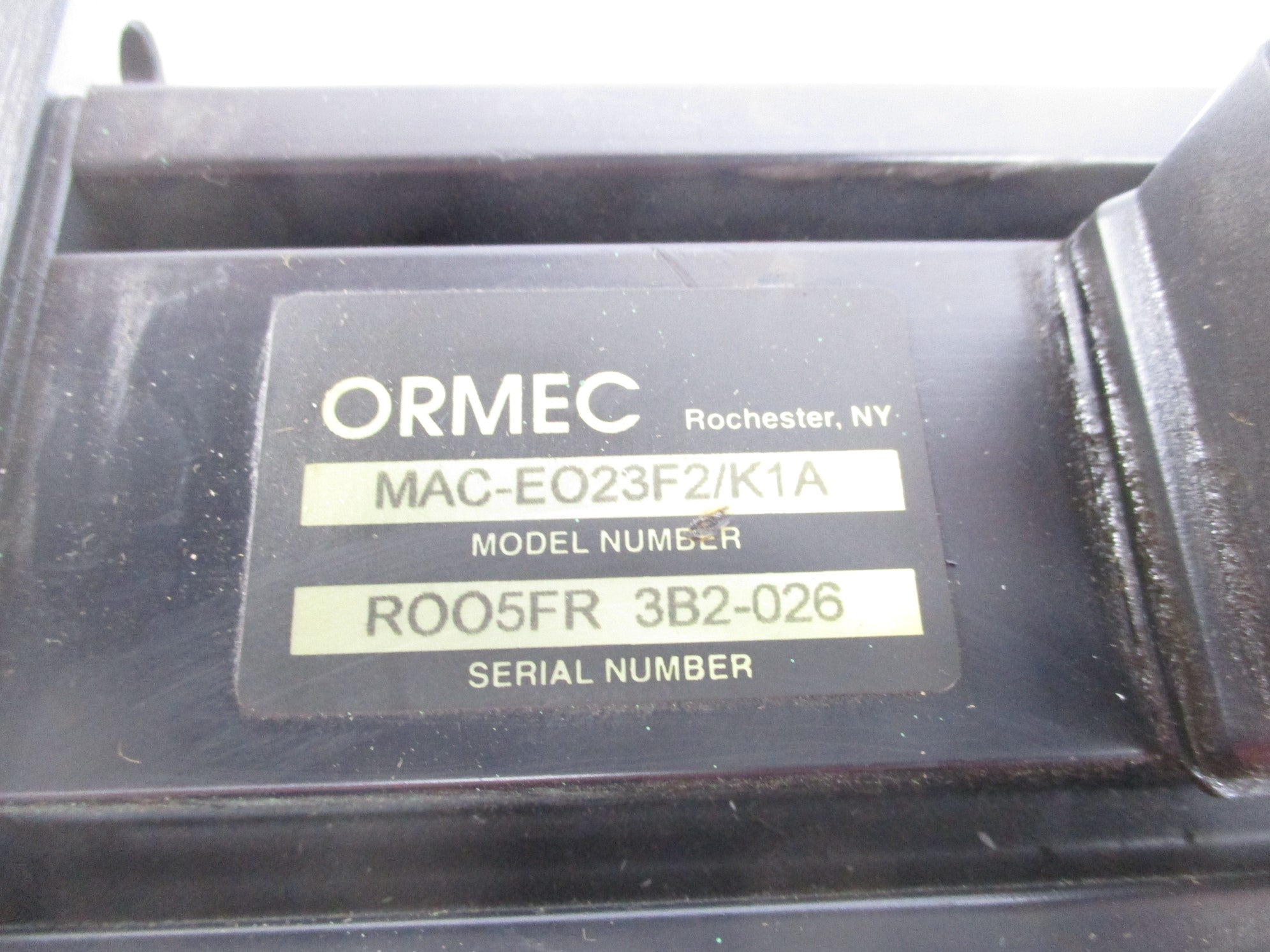 ORMEC MAC-EO23F2/K1A UNMP