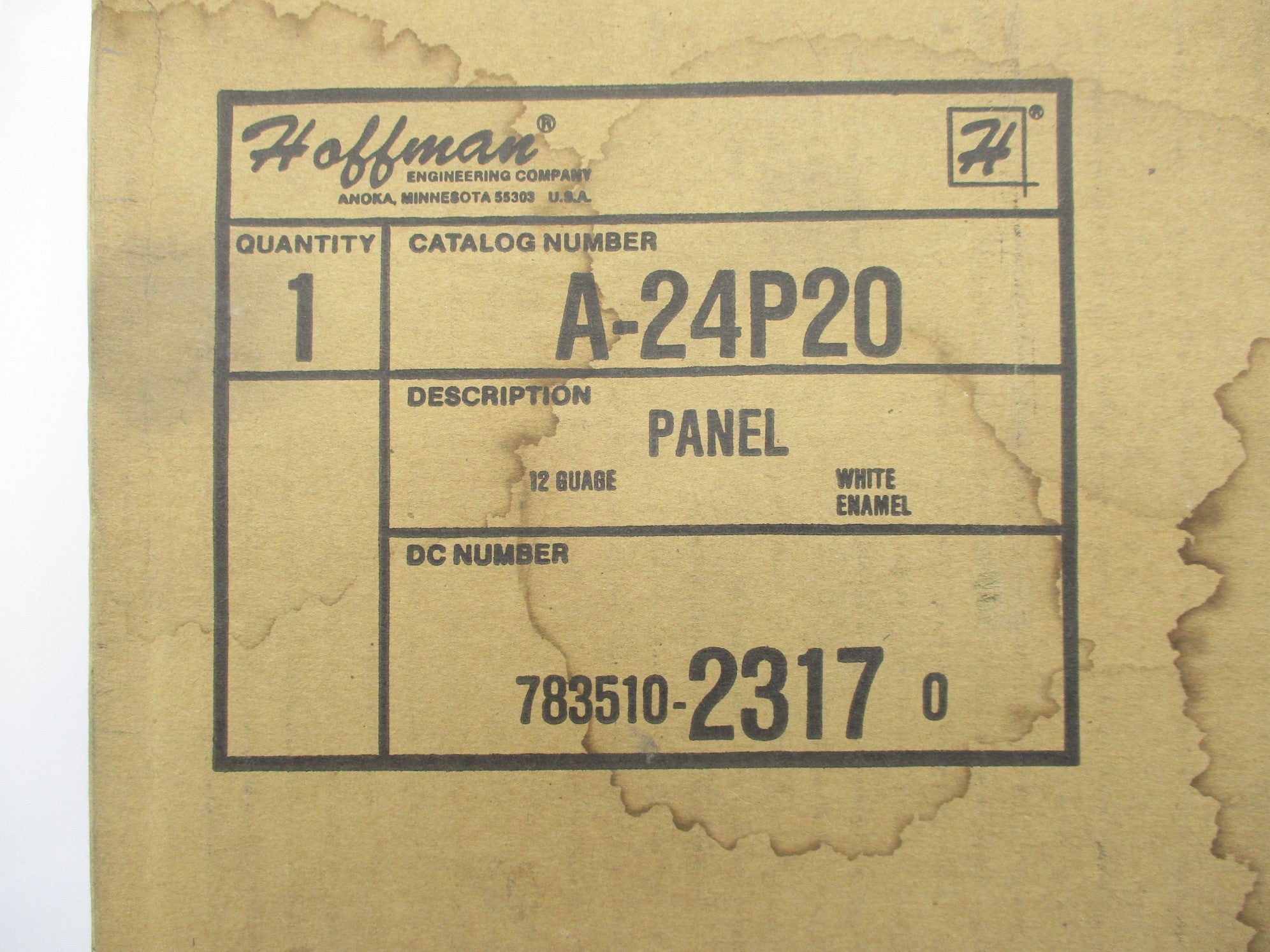 HOFFMAN A-24P20 NSMP