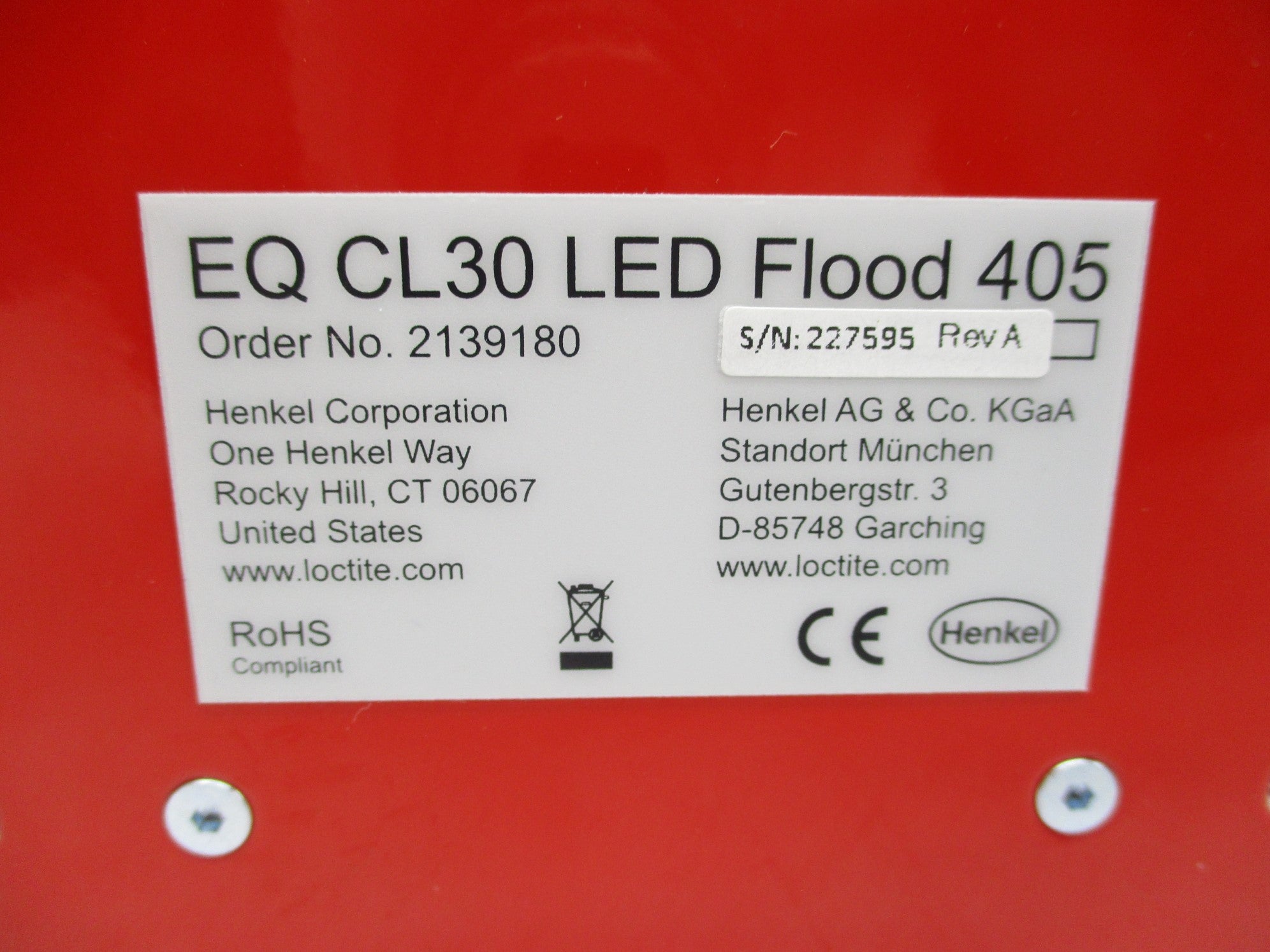 LOCTITE 2139180 EQCL30 NSMP