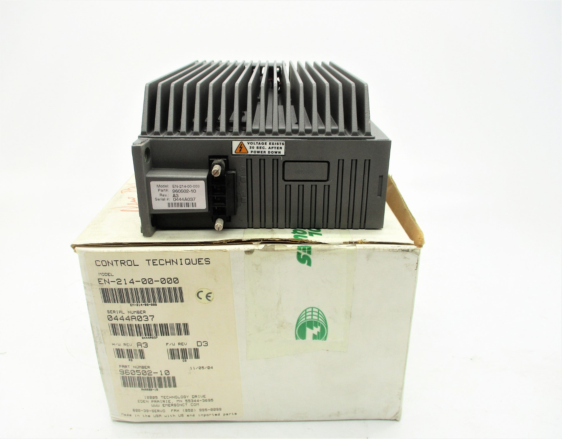 CONTROL TECHNIQUES EN-214-00-000 960502-10 NSMP
