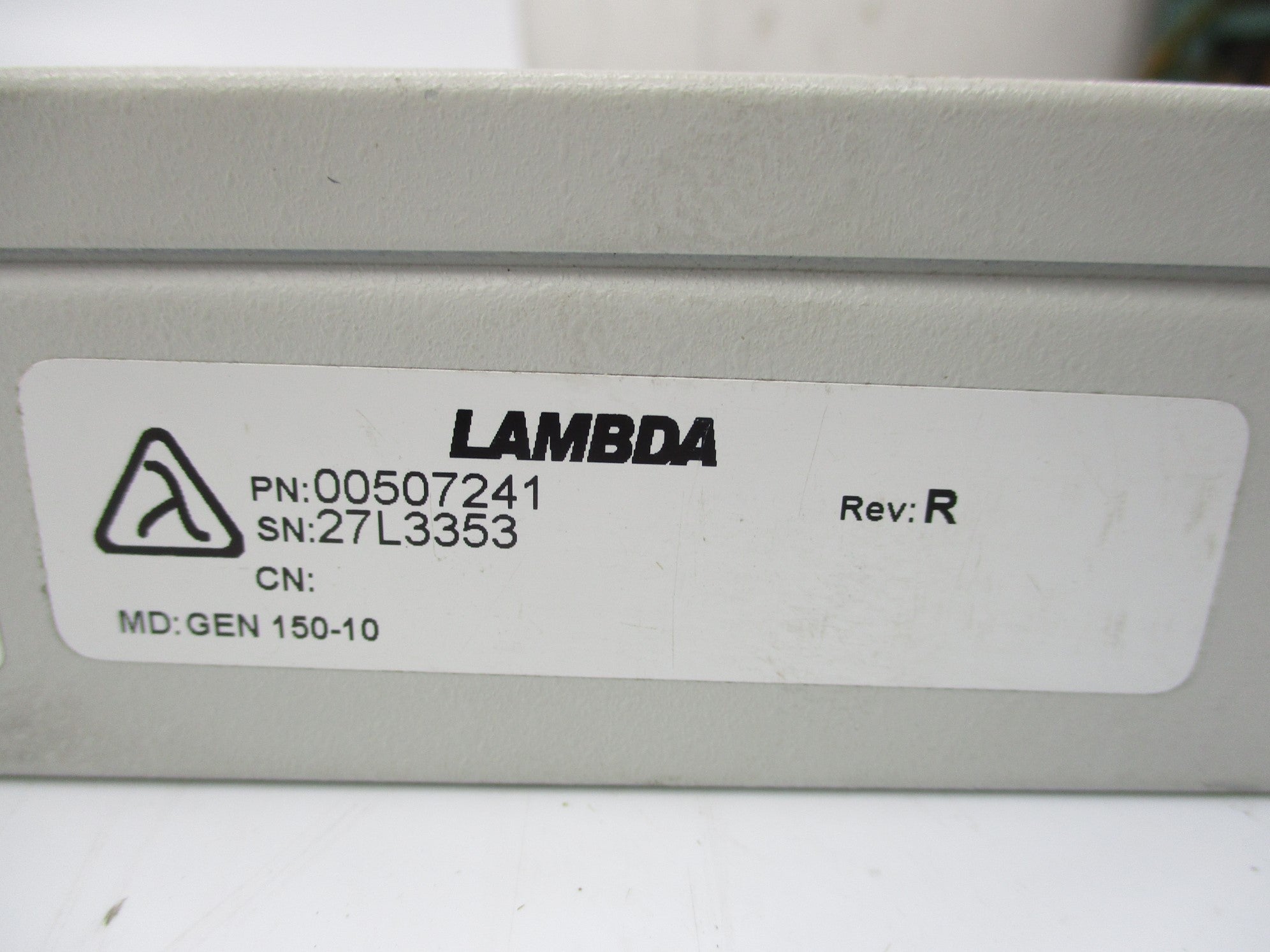 LAMBDA GEN150-10 00507241 UNMP