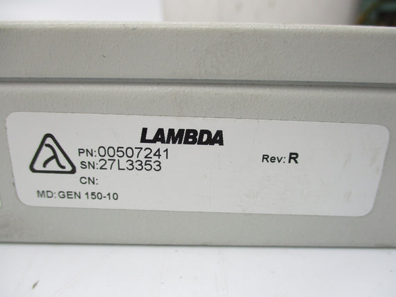 LAMBDA GEN150-10 00507241 UNMP