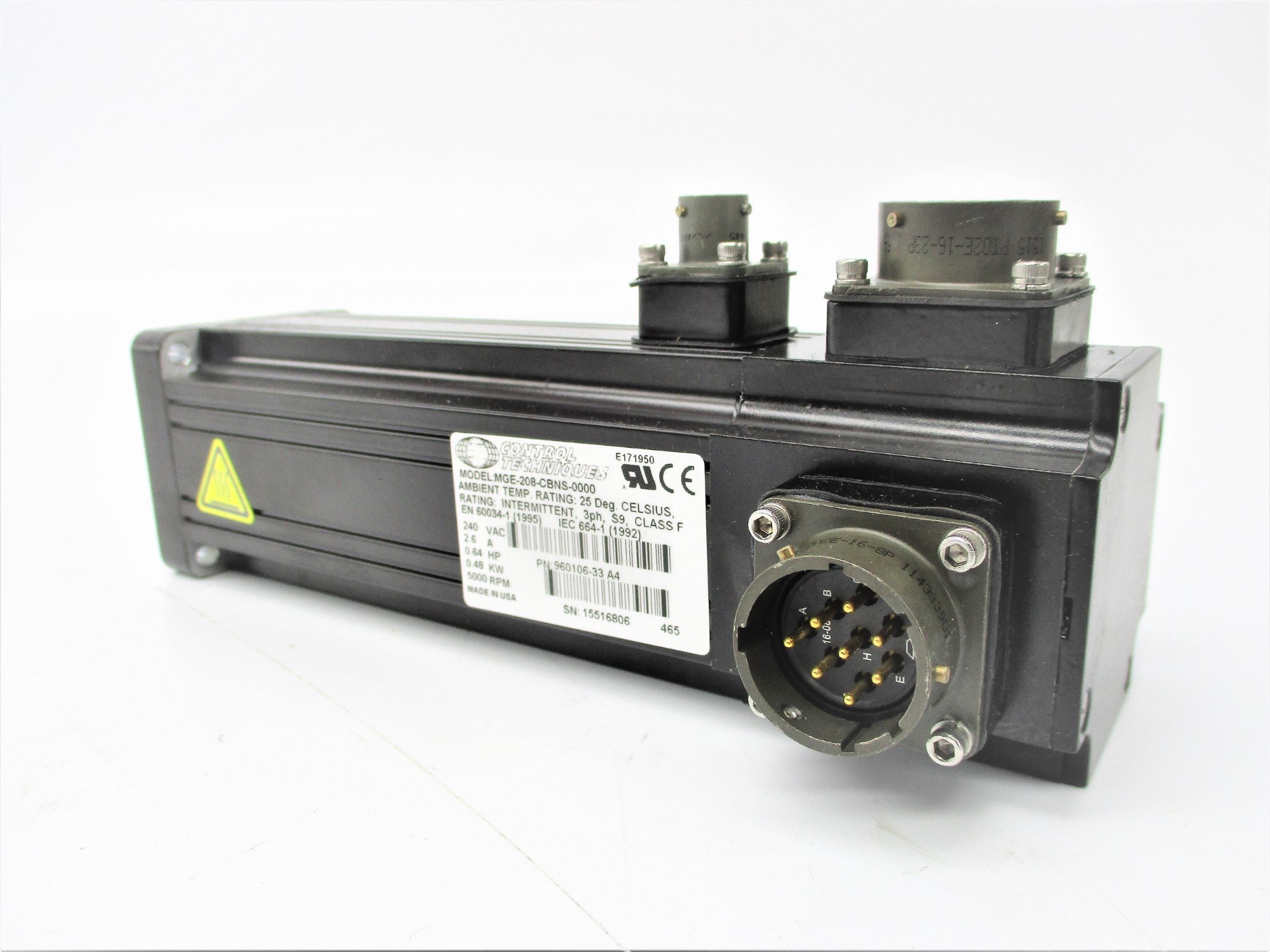 CONTROL TECHNIQUES MGE-208-CBNS-0000 NSNP