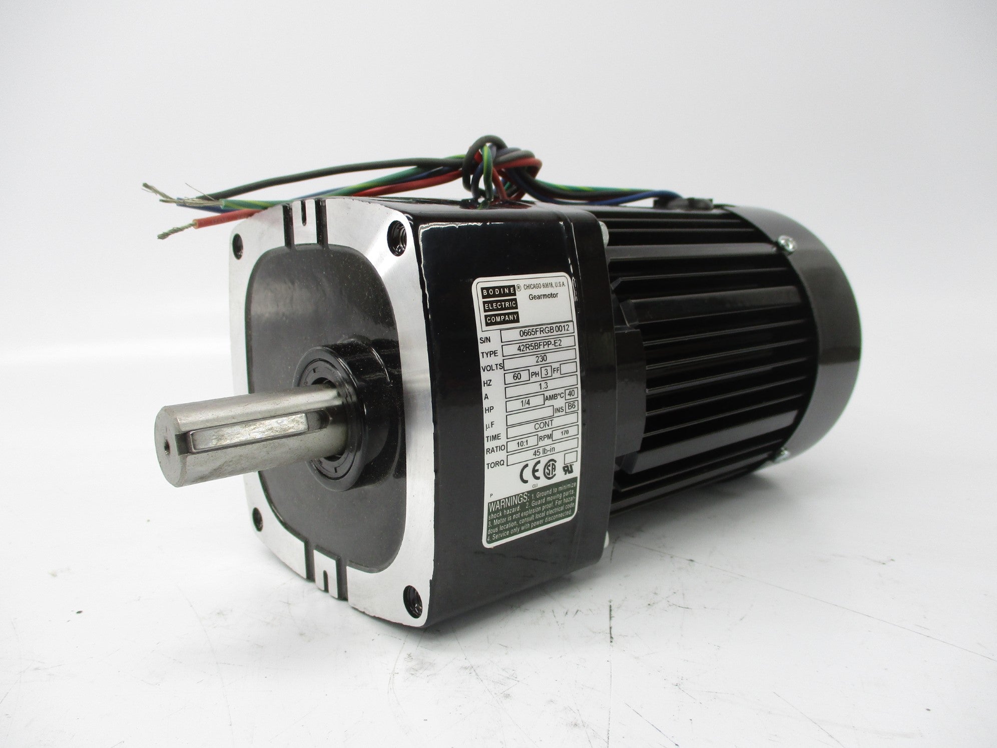 BODINE ELECTRIC 42R5BFPP-E2 NSNP